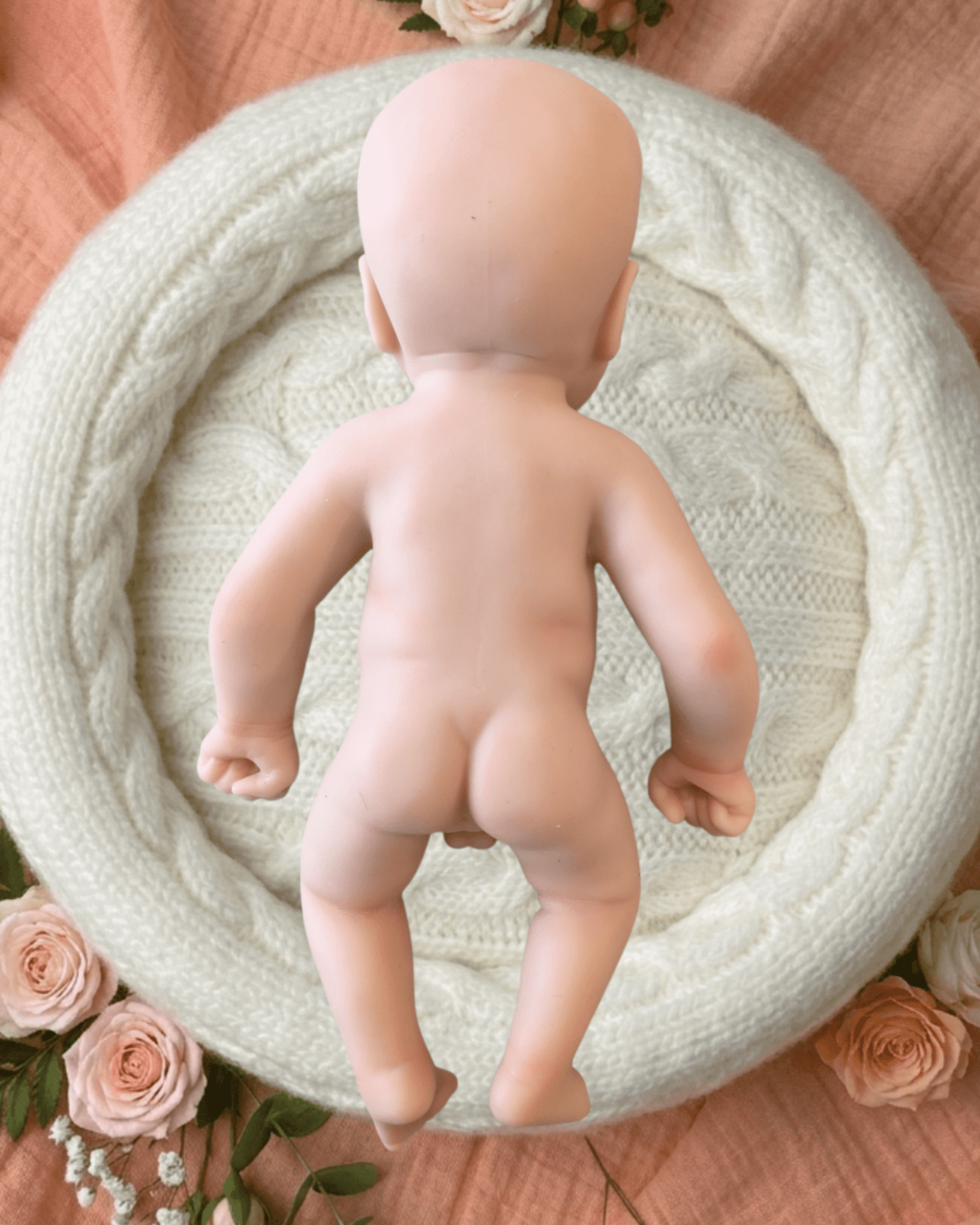 Bebé Reborn Hugo - 30 cm de Silicona Blanda Realista - 9