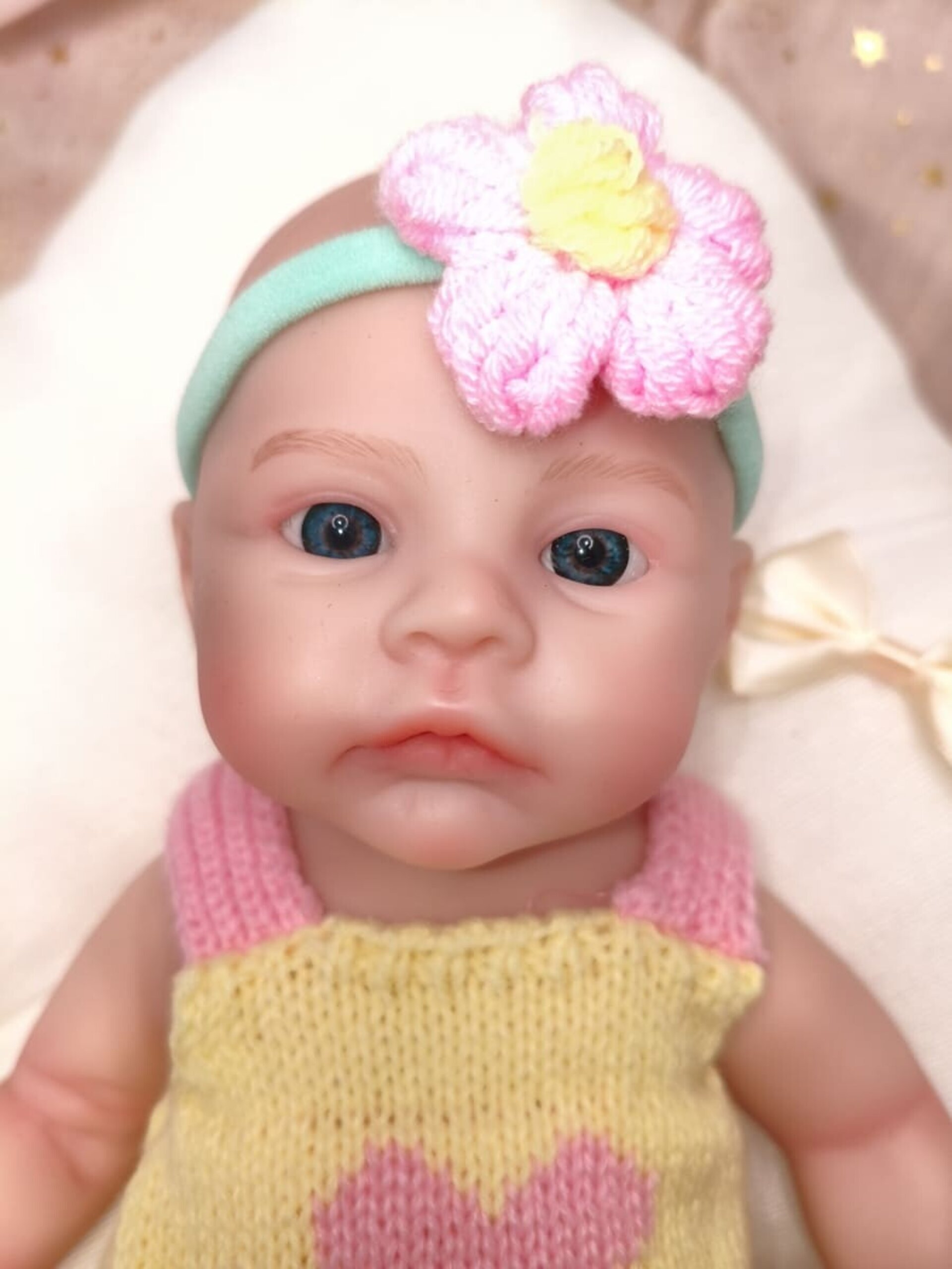 Bebé Reborn Mar - 30 cm de Silicona Blanda Realista - 8