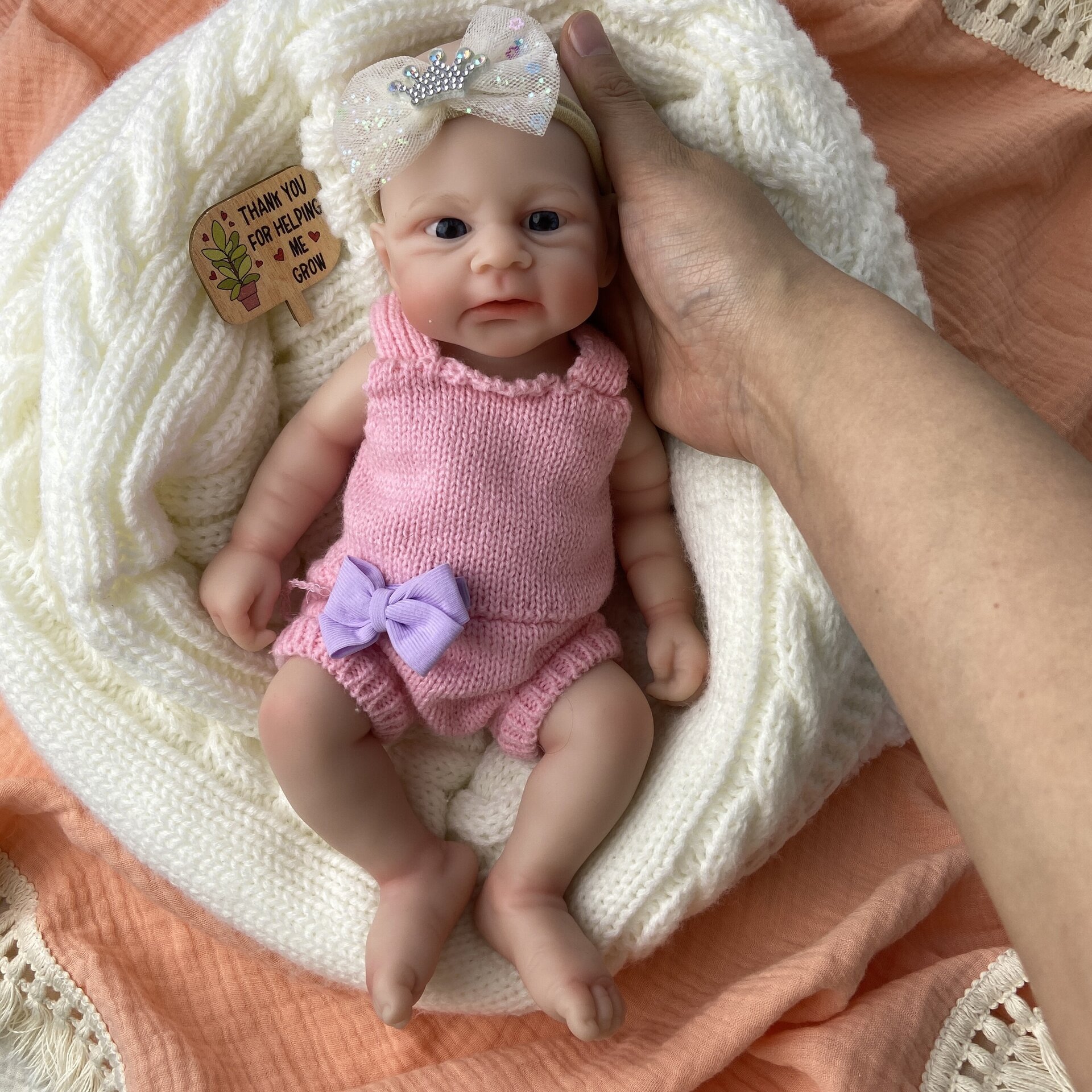 Bebé Reborn Mara - 30 cm de Silicona Blanda Realista - 3