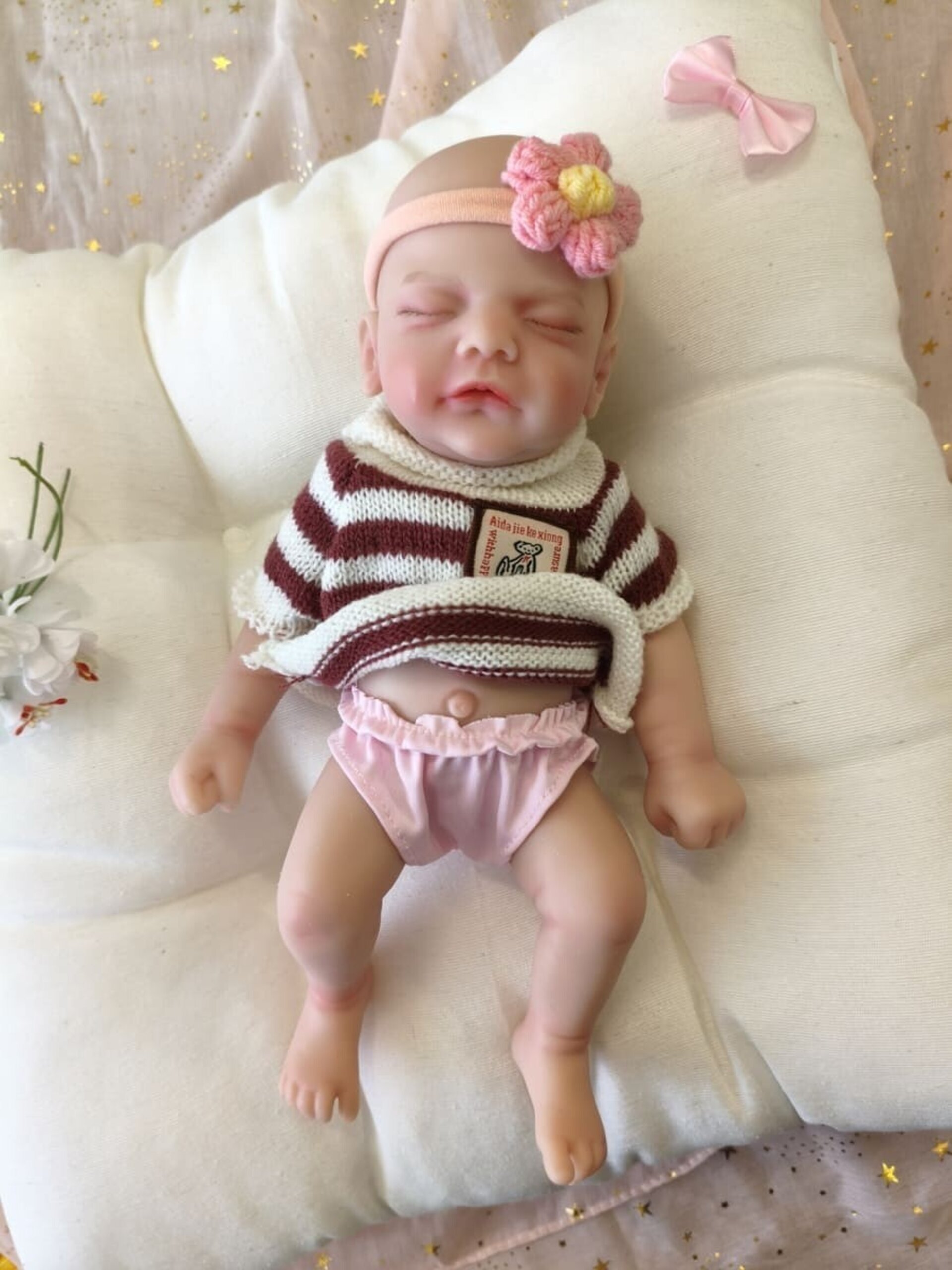 Bebé Reborn Olga - 30 cm de Silicona Blanda Realista - 2