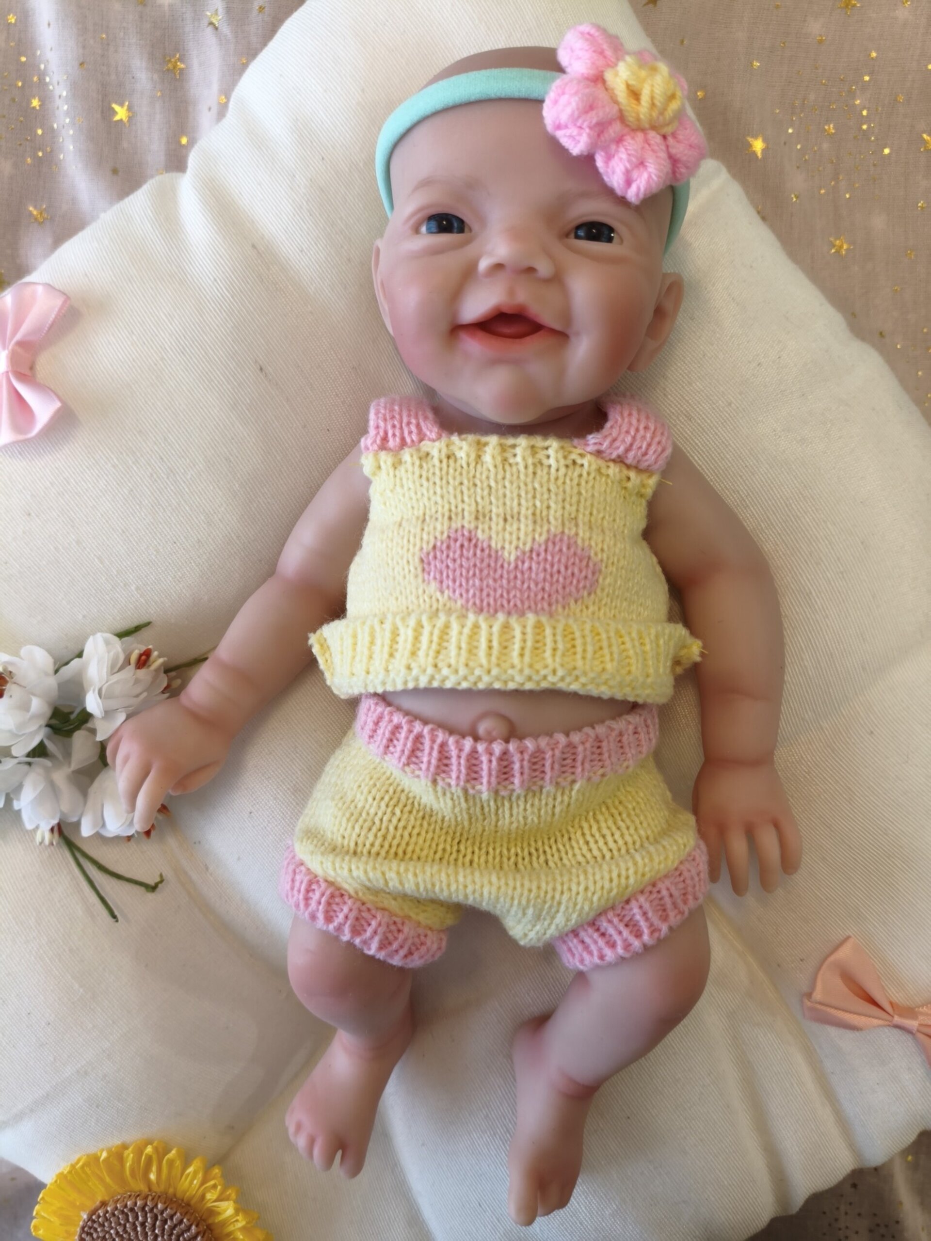 Bebé Reborn Lily - 30 cm de Silicona Blanda Realista - 1