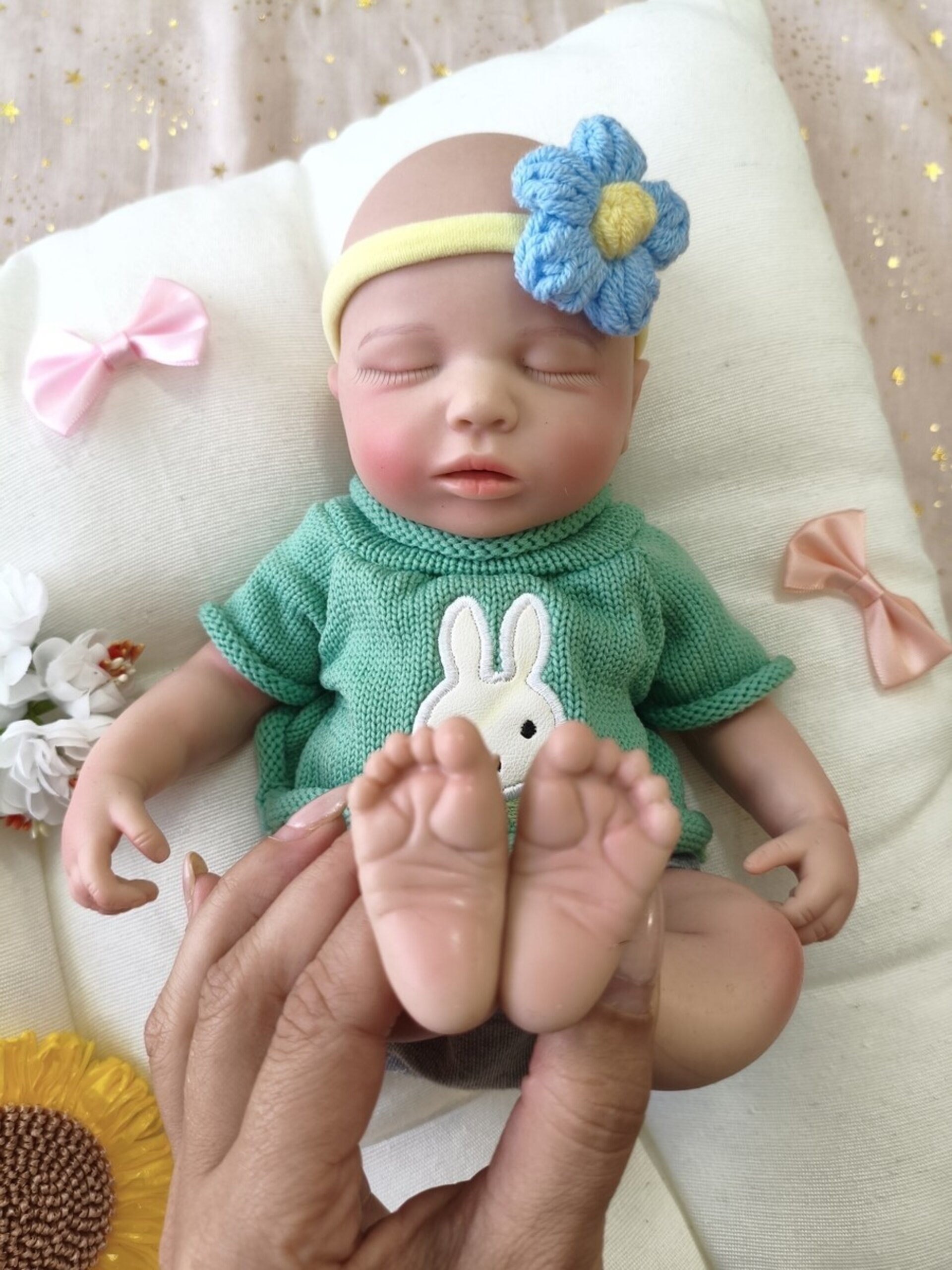 Bebé Reborn Enzo - 30 cm de Silicona Blanda Realista - 5