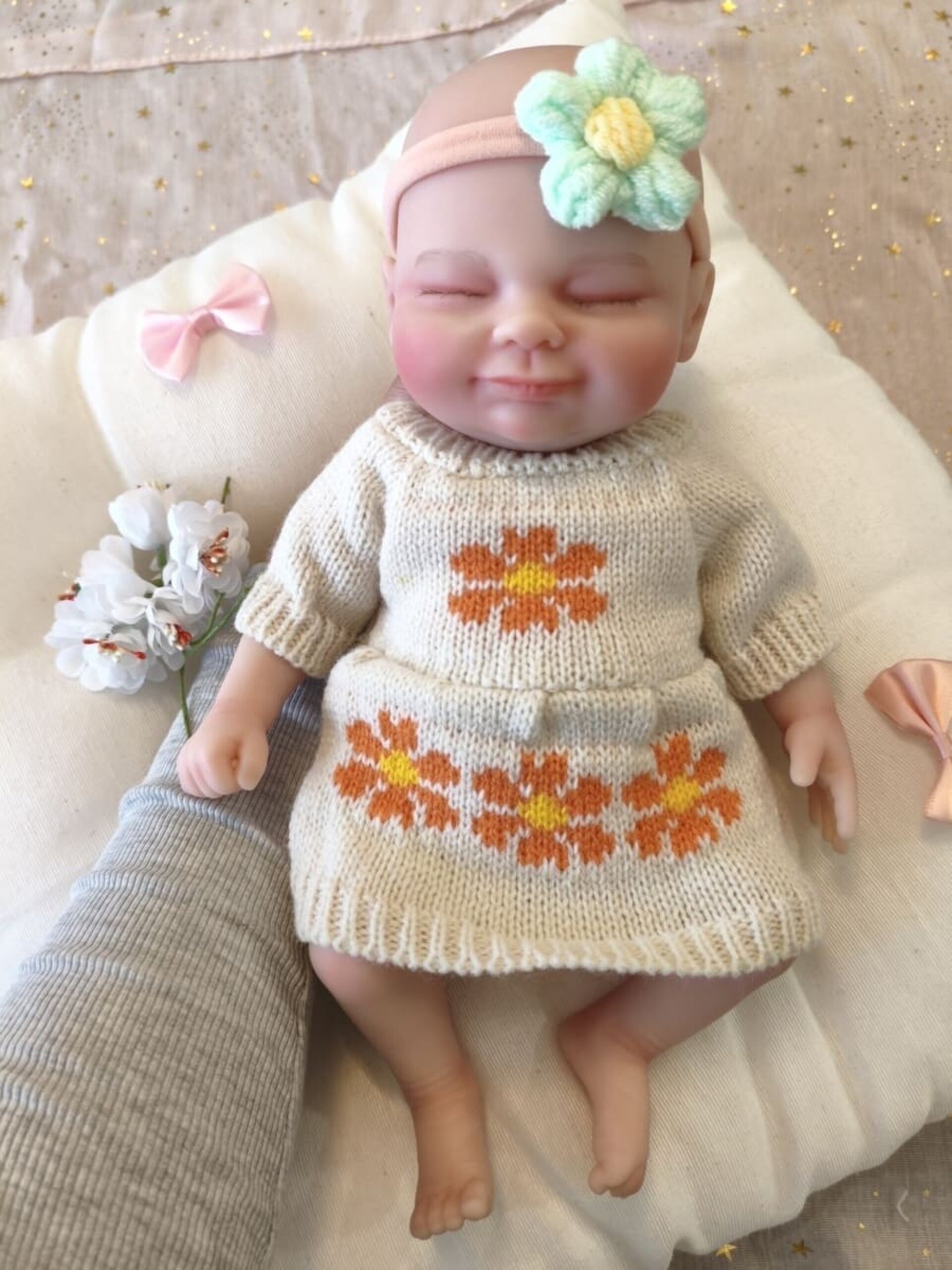 Bebé Reborn Mila - 30 cm de Silicona Blanda Realista - 3