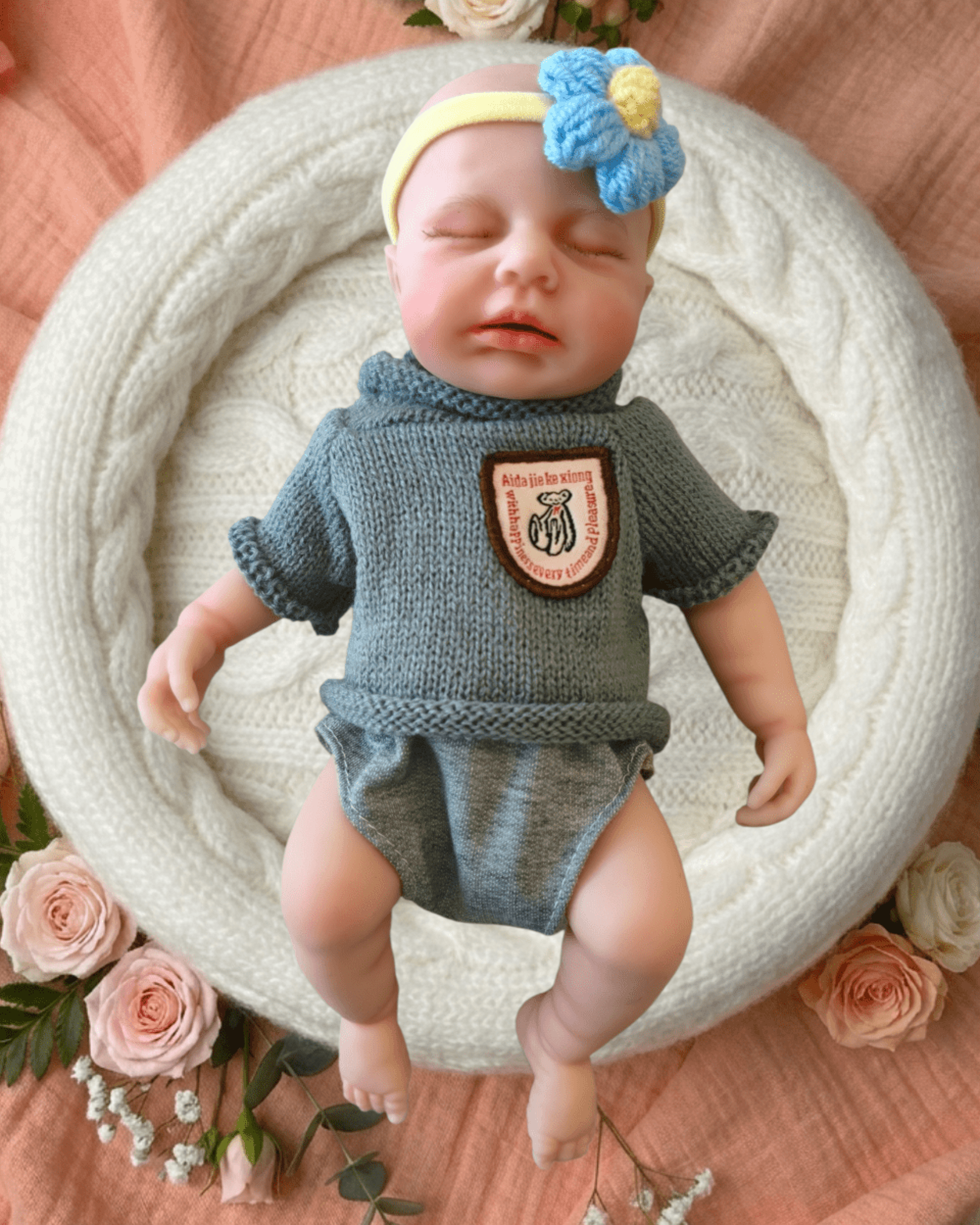 Bebé Reborn Lucas - 30 cm de Silicona Blanda Realista - 2