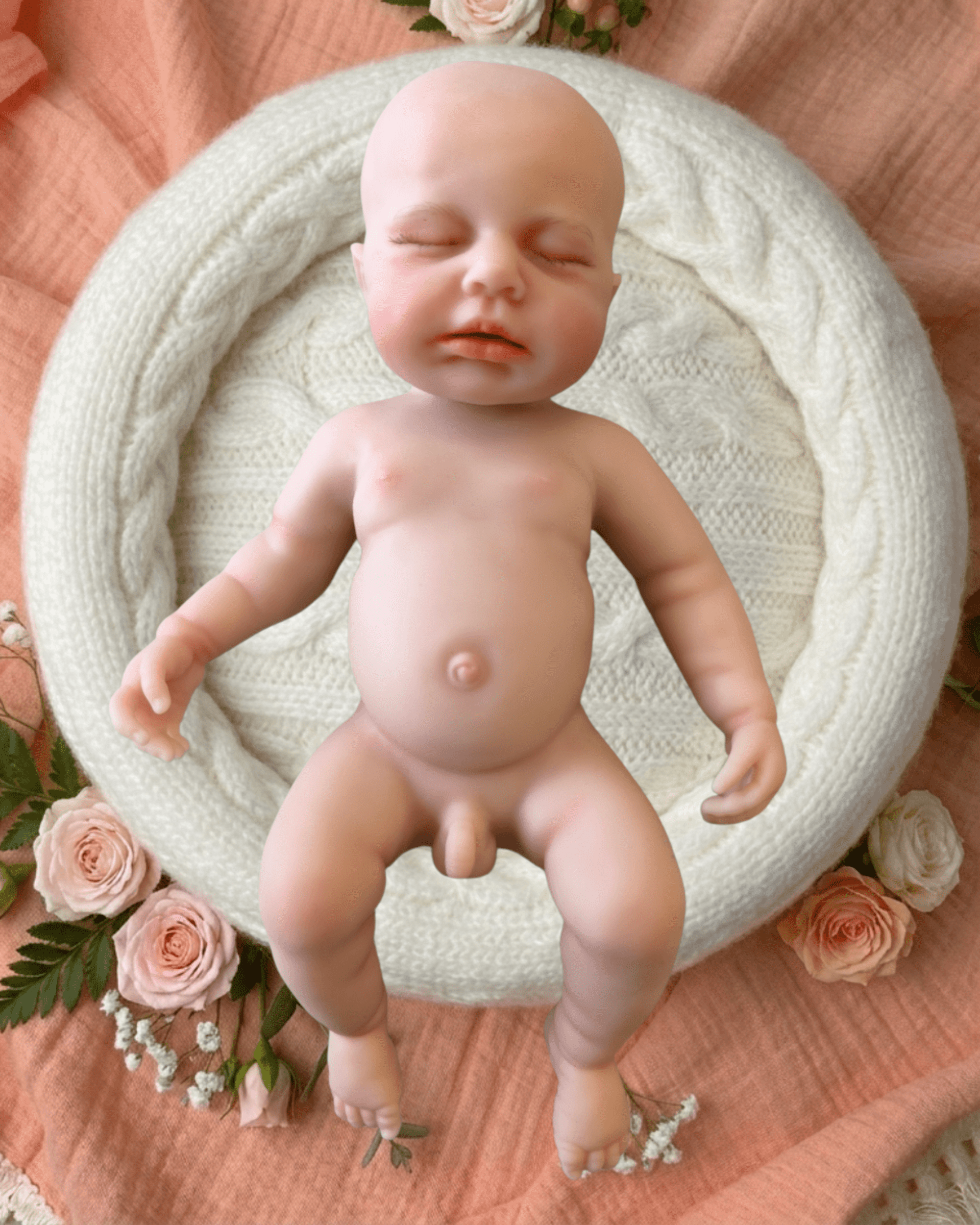 Bebé Reborn Lucas - 30 cm de Silicona Blanda Realista - 8