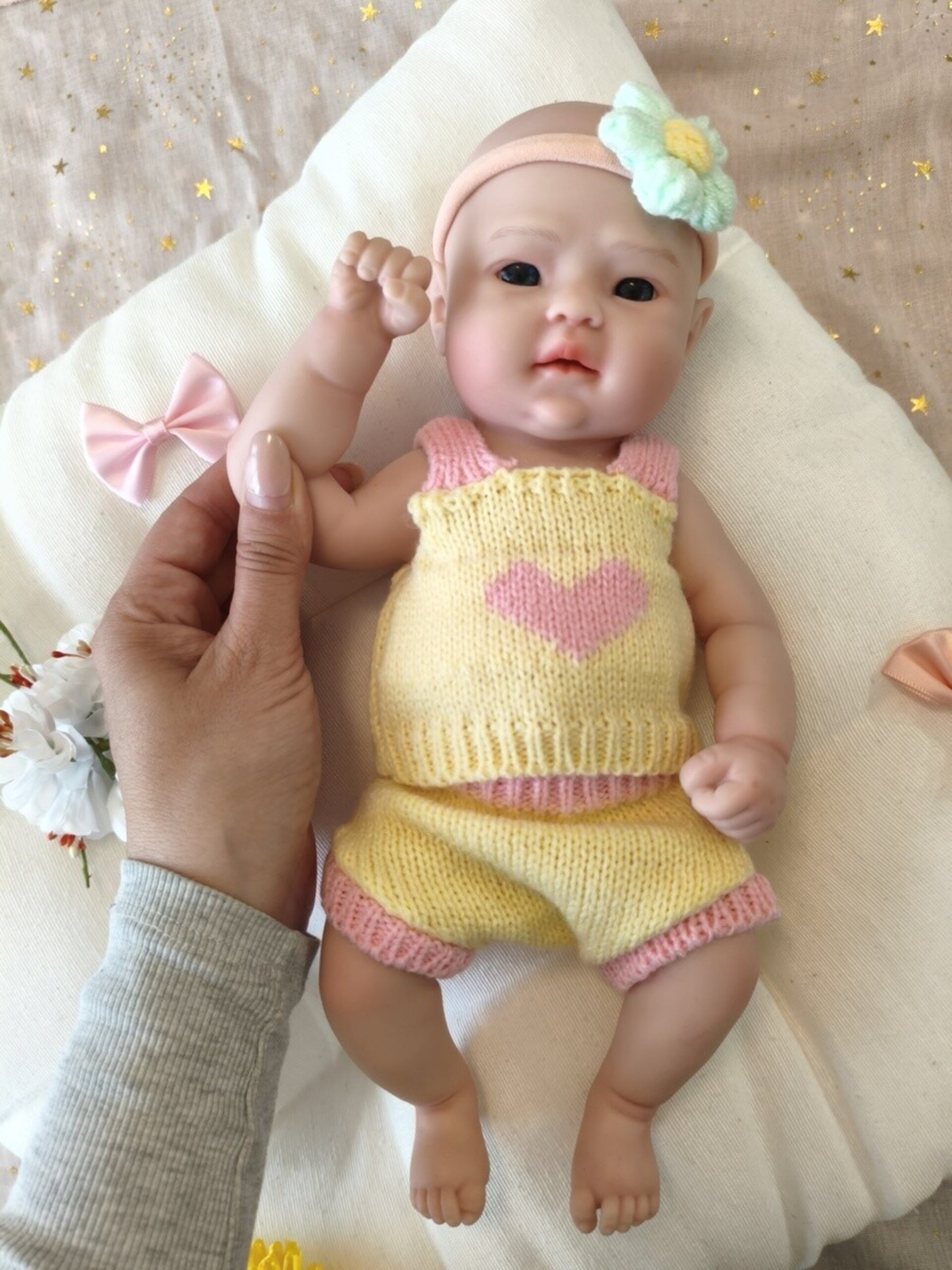 Bebé Reborn Camila - 30 cm de Silicona Blanda Realista - 3