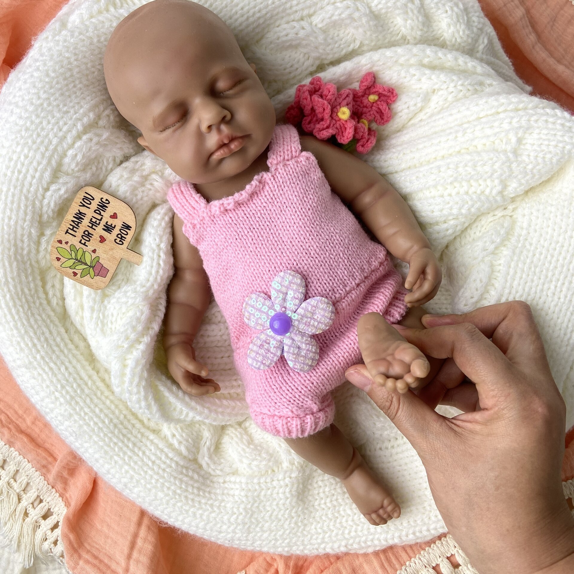 Bebé Reborn Lucas - 30 cm de Silicona Blanda Realista - 6