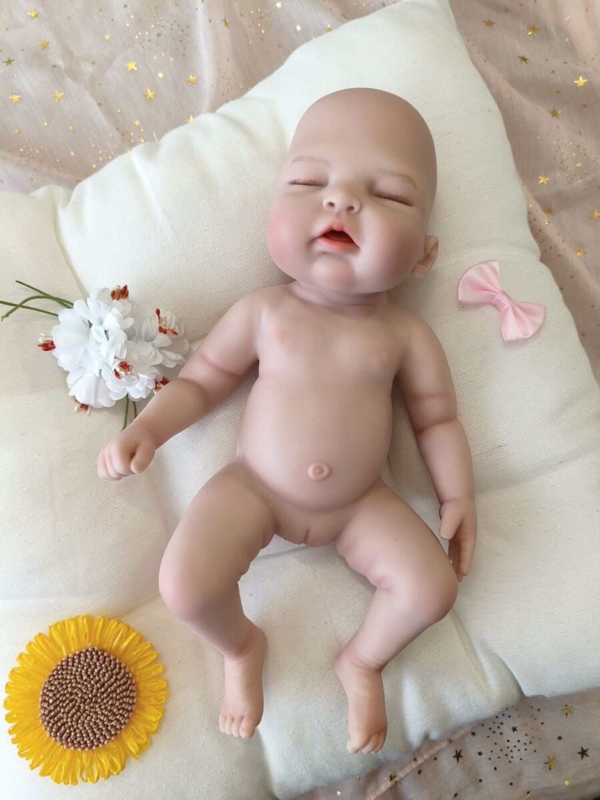 Bebé Reborn Zoe - 30 cm de Silicona Blanda Realista - 8