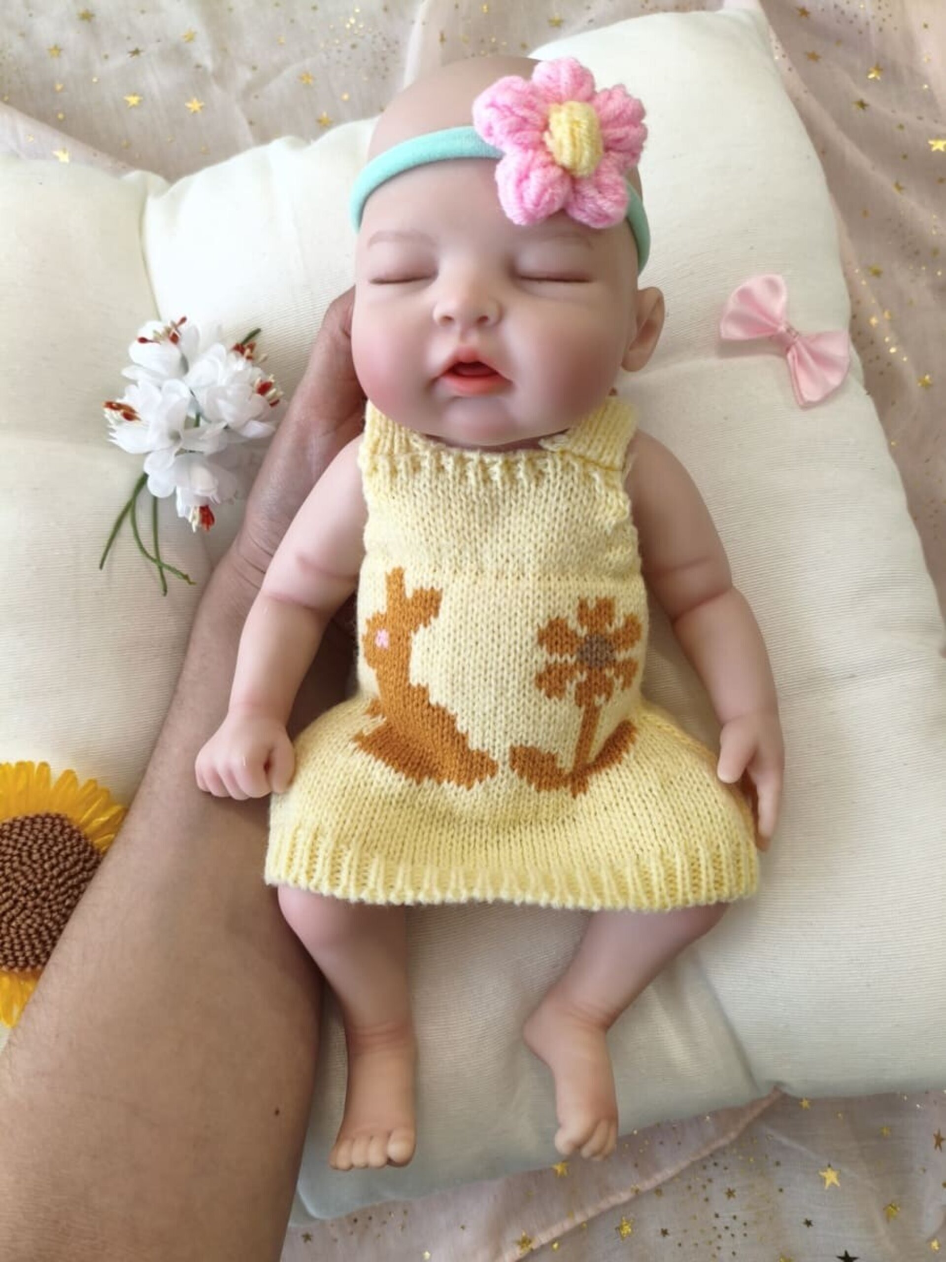 Bebé Reborn Zoe - 30 cm de Silicona Blanda Realista - 4