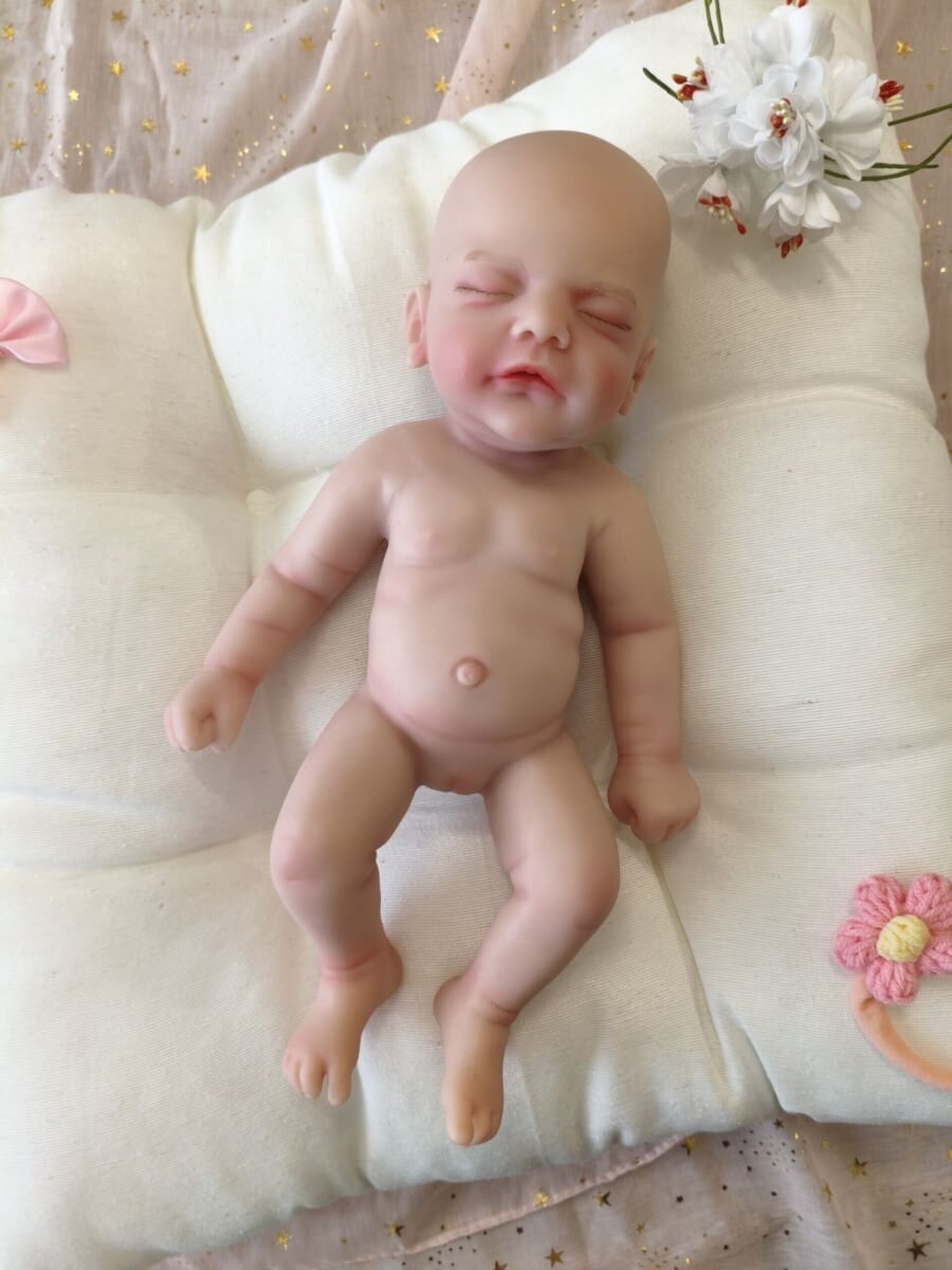 Bebé Reborn Olga - 30 cm de Silicona Blanda Realista - 9