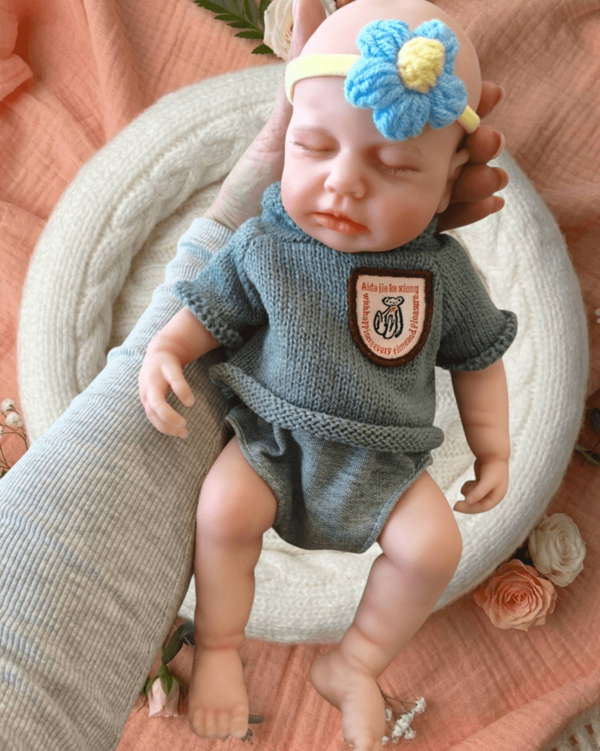 Bebé Reborn Lucas - 30 cm de Silicona Blanda Realista - 1