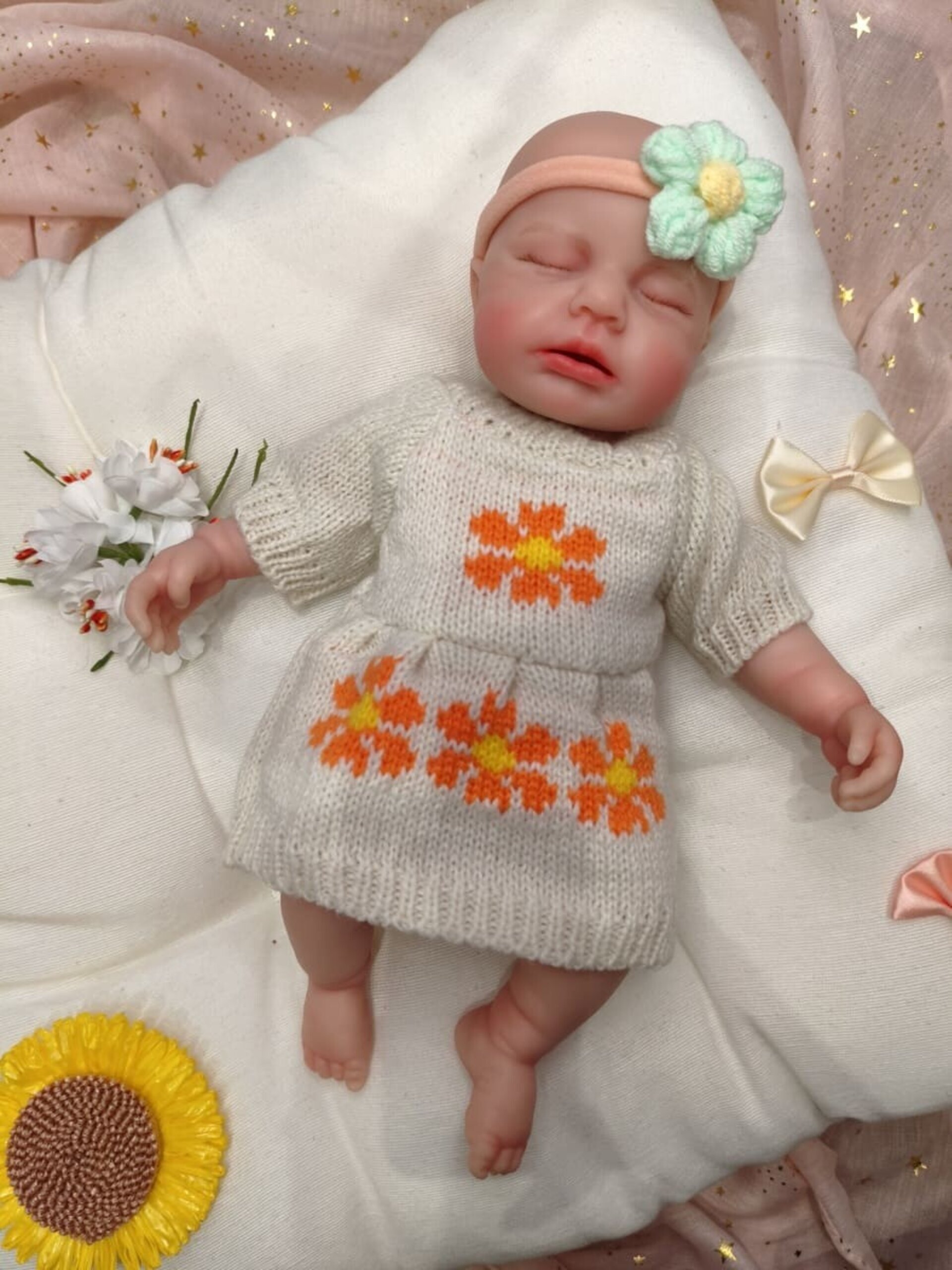 Bebé Reborn Alma - 30 cm de Silicona Blanda Realista - 1