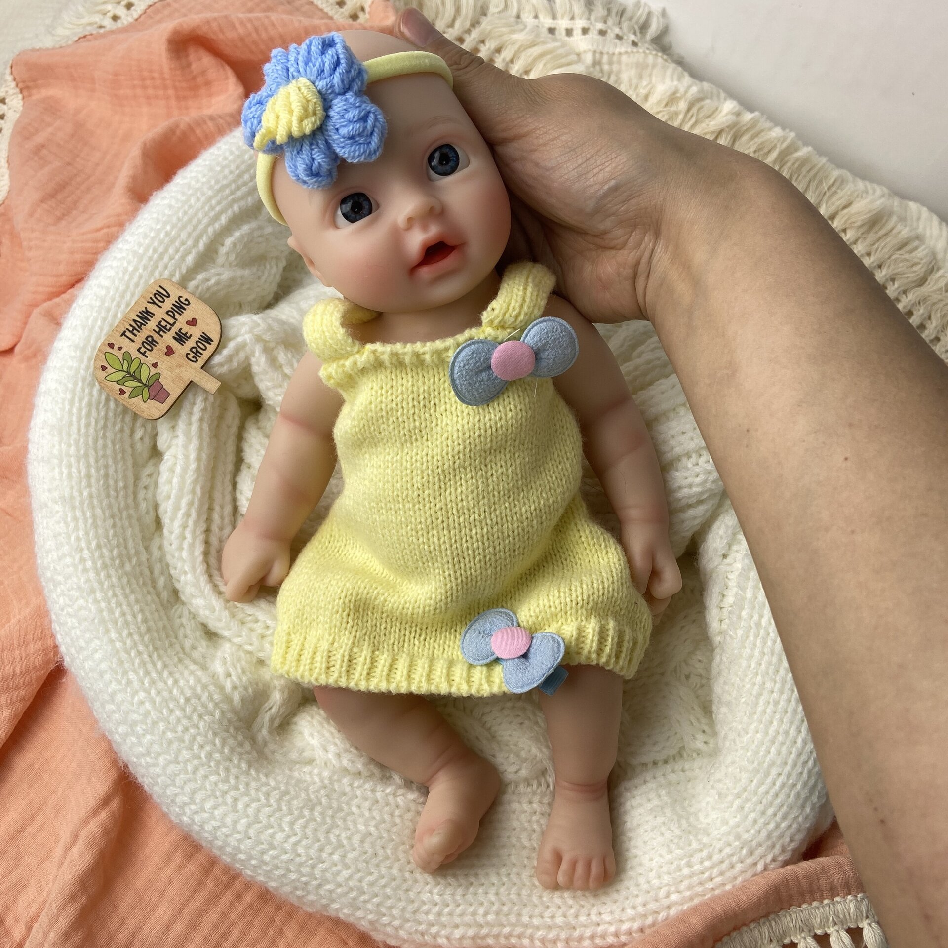 Bebé Reborn Irene - 30 cm de Silicona Blanda Realista - 10