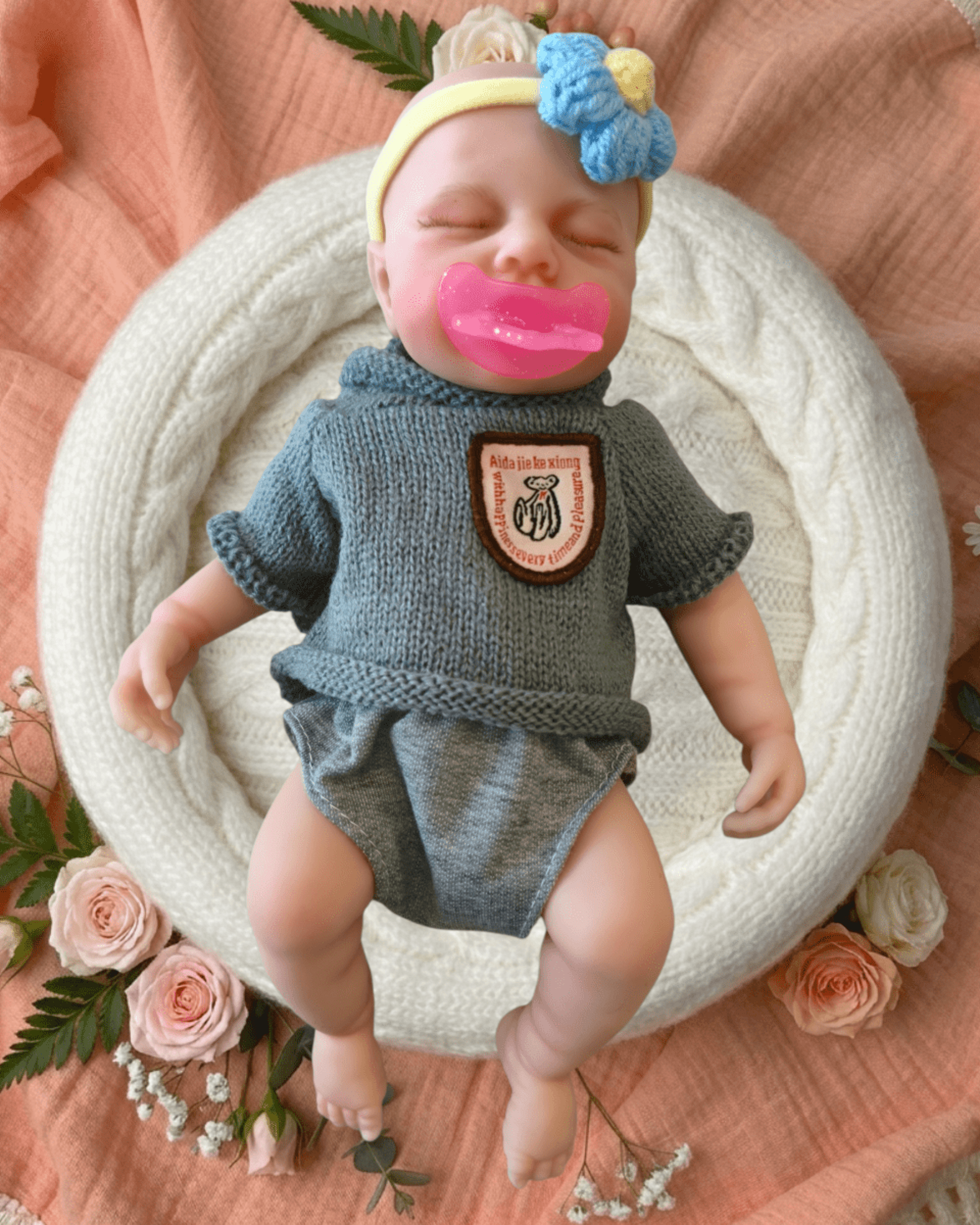 Bebé Reborn Lucas - 30 cm de Silicona Blanda Realista - 4