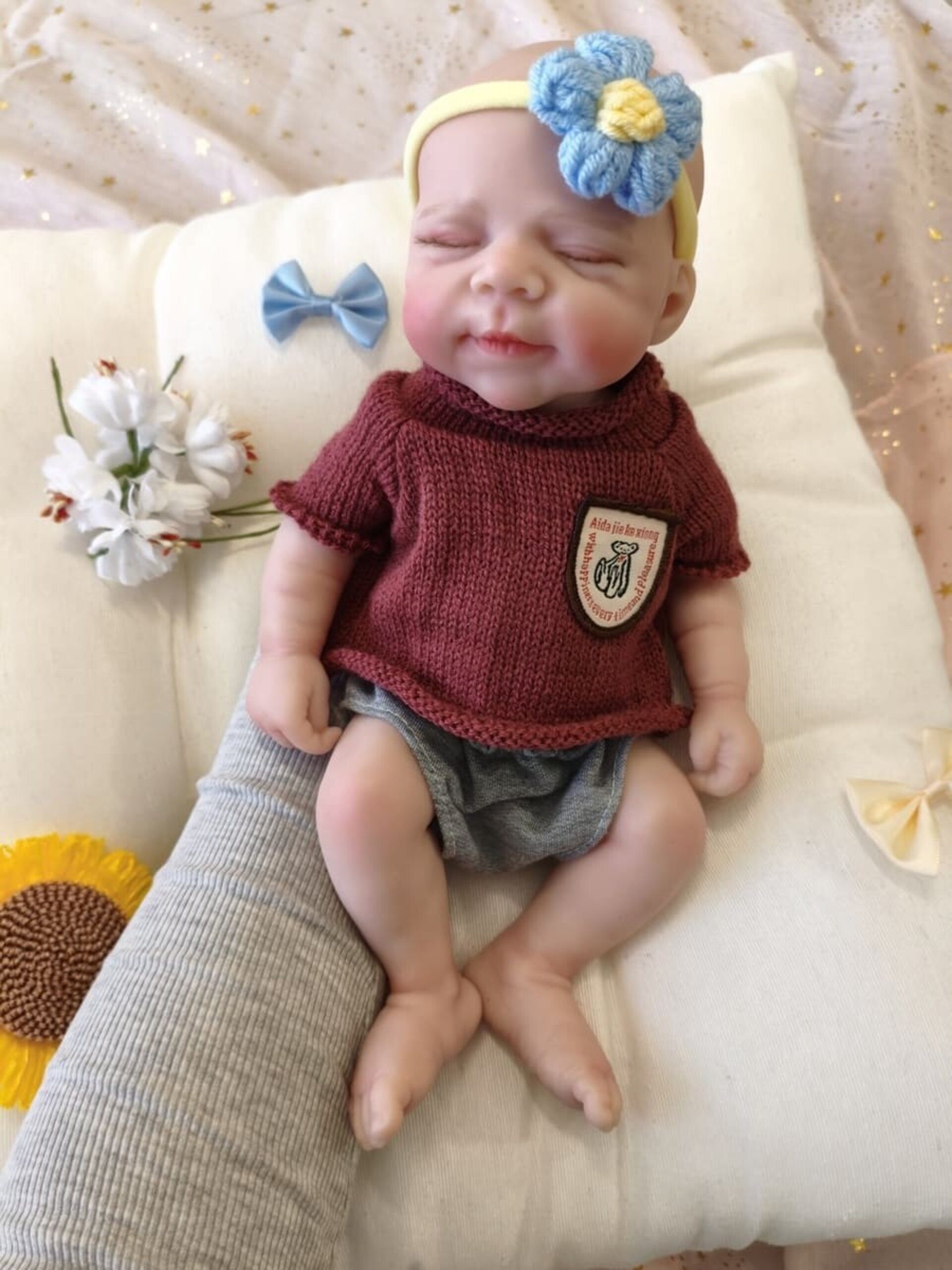 Bebé Reborn Axel - 30 cm de Silicona Blanda Realista - 3