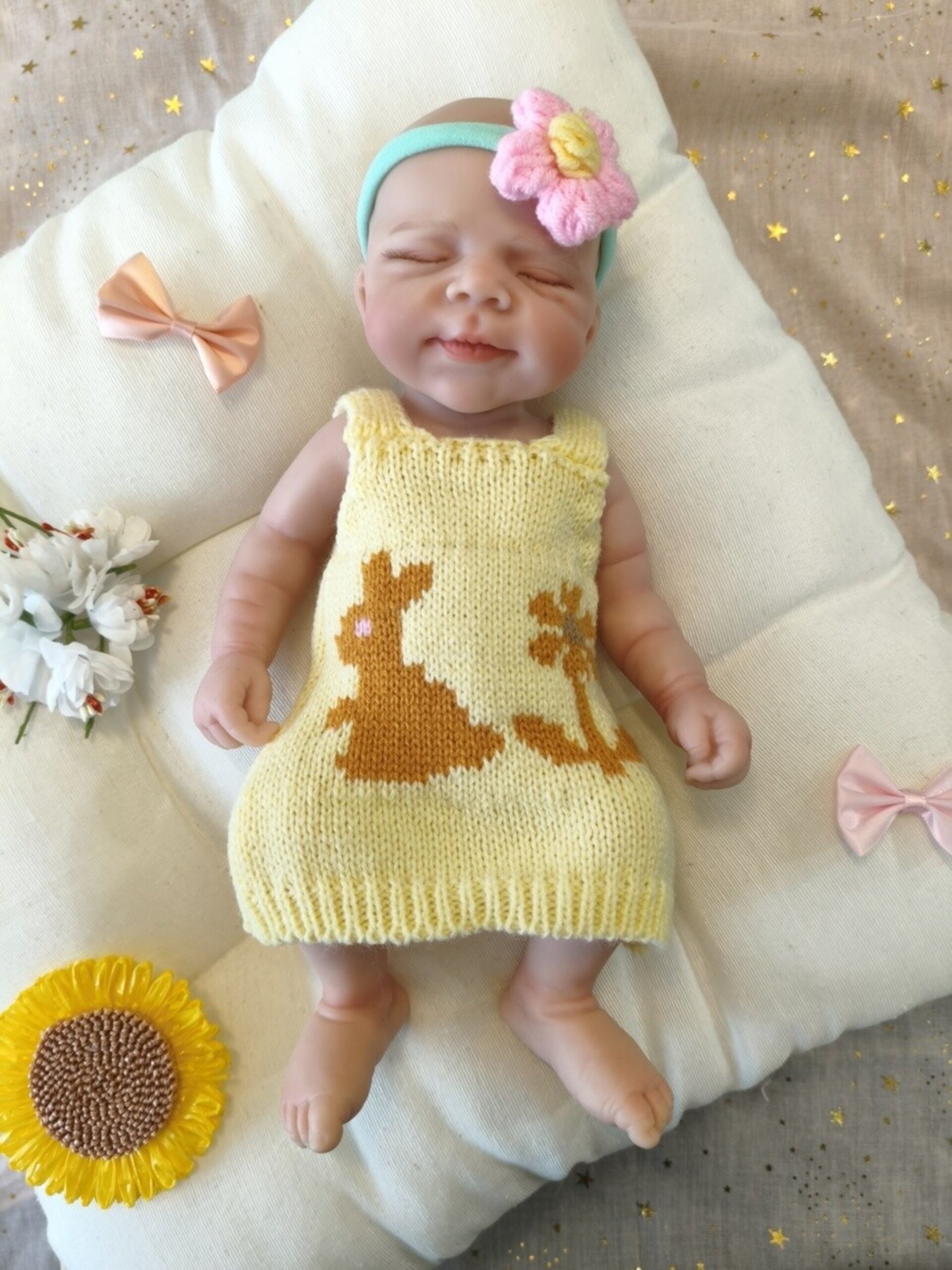 Bebé Reborn Lola - 30 cm de Silicona Blanda Realista - 1