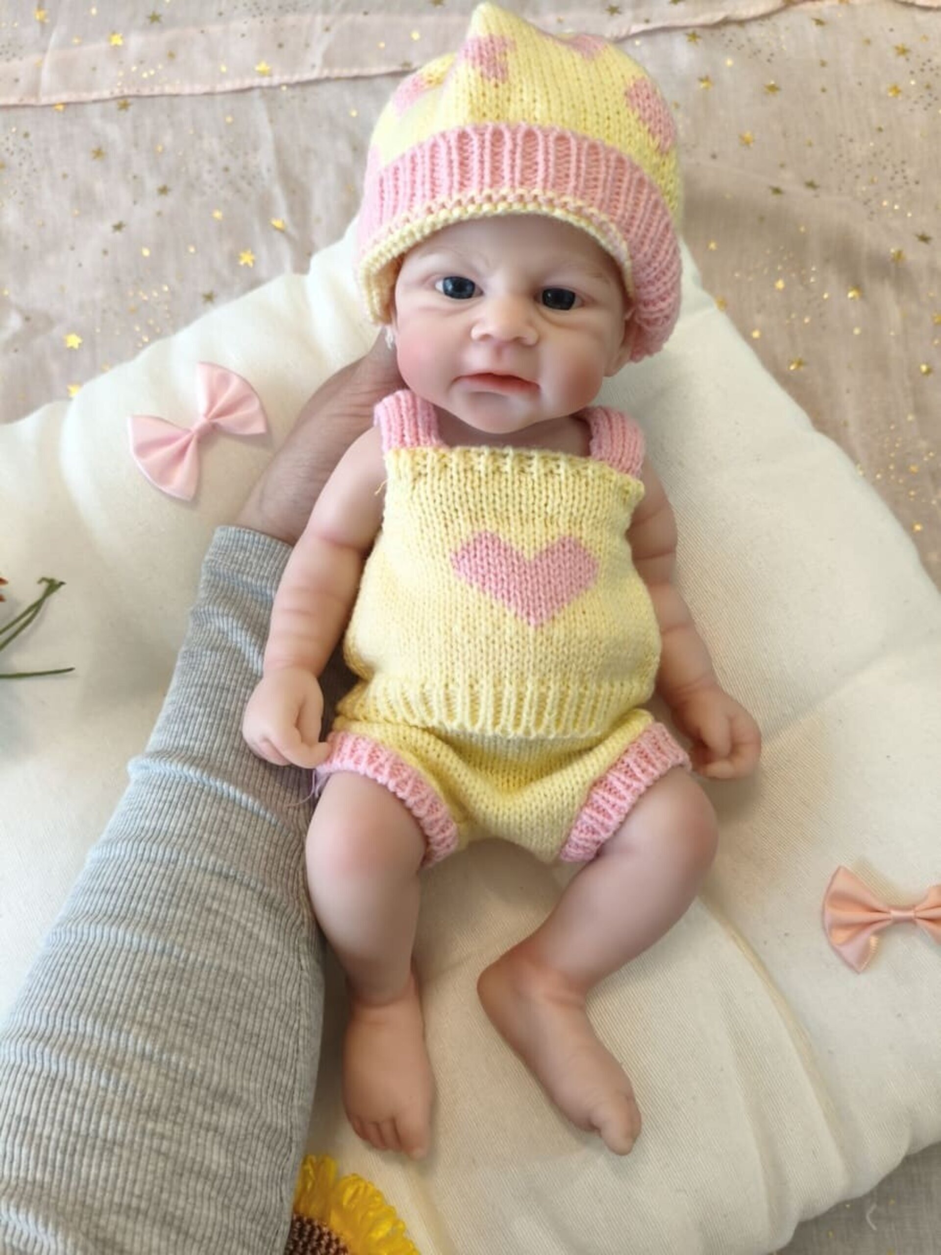 Bebé Reborn Maira - 30 cm de Silicona Blanda Realista - 2