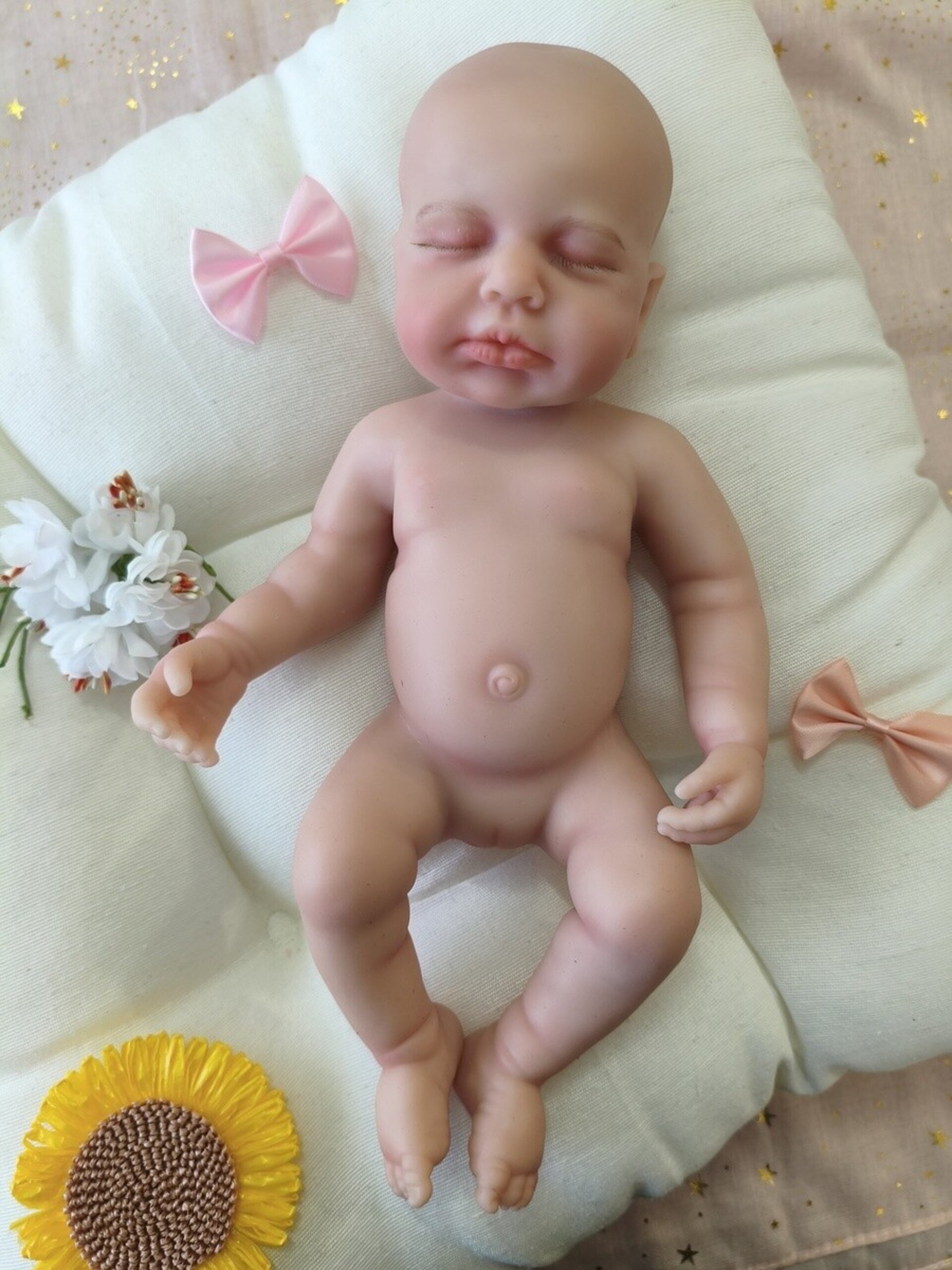 Bebé Reborn Daira - 30 cm de Silicona Blanda Realista - 9