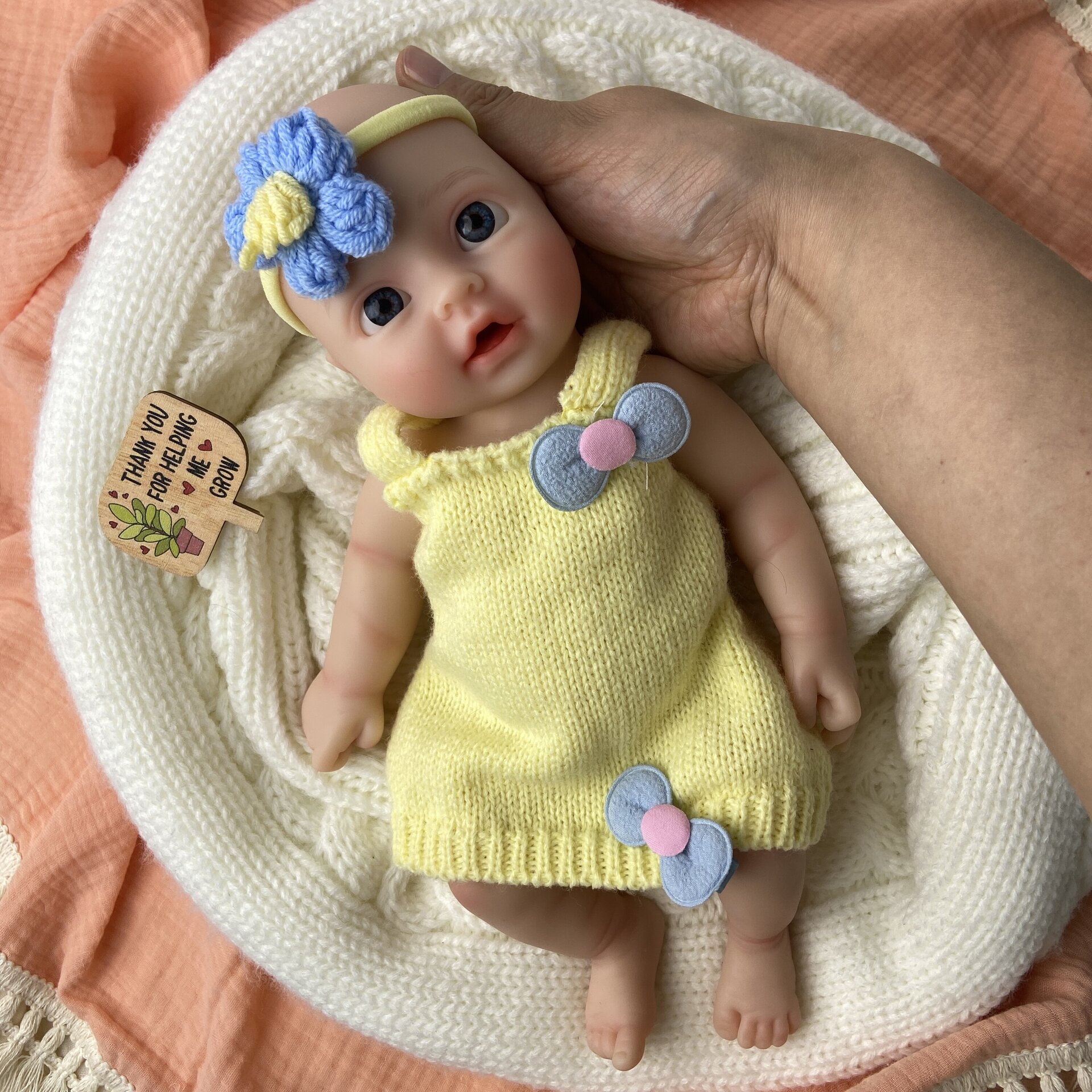 Bebé Reborn Irene - 30 cm de Silicona Blanda Realista - 11