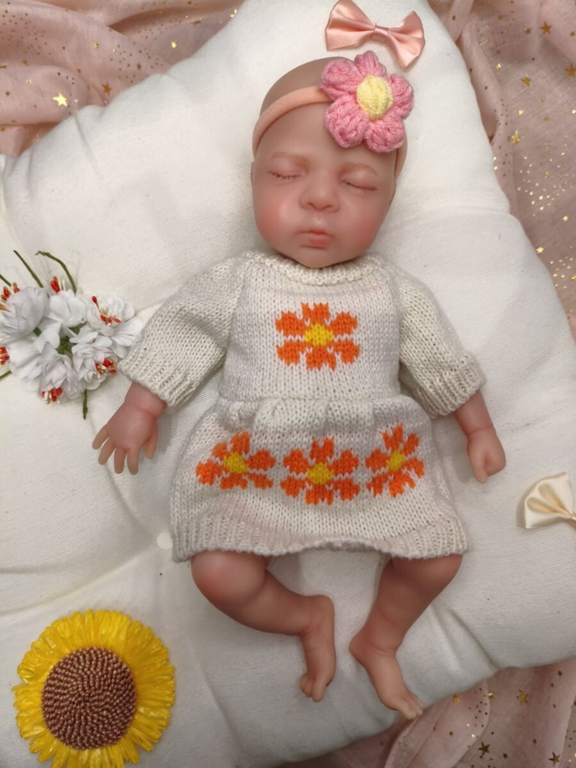 Bebé Reborn Gala - 30 cm de Silicona Blanda Realista - 1