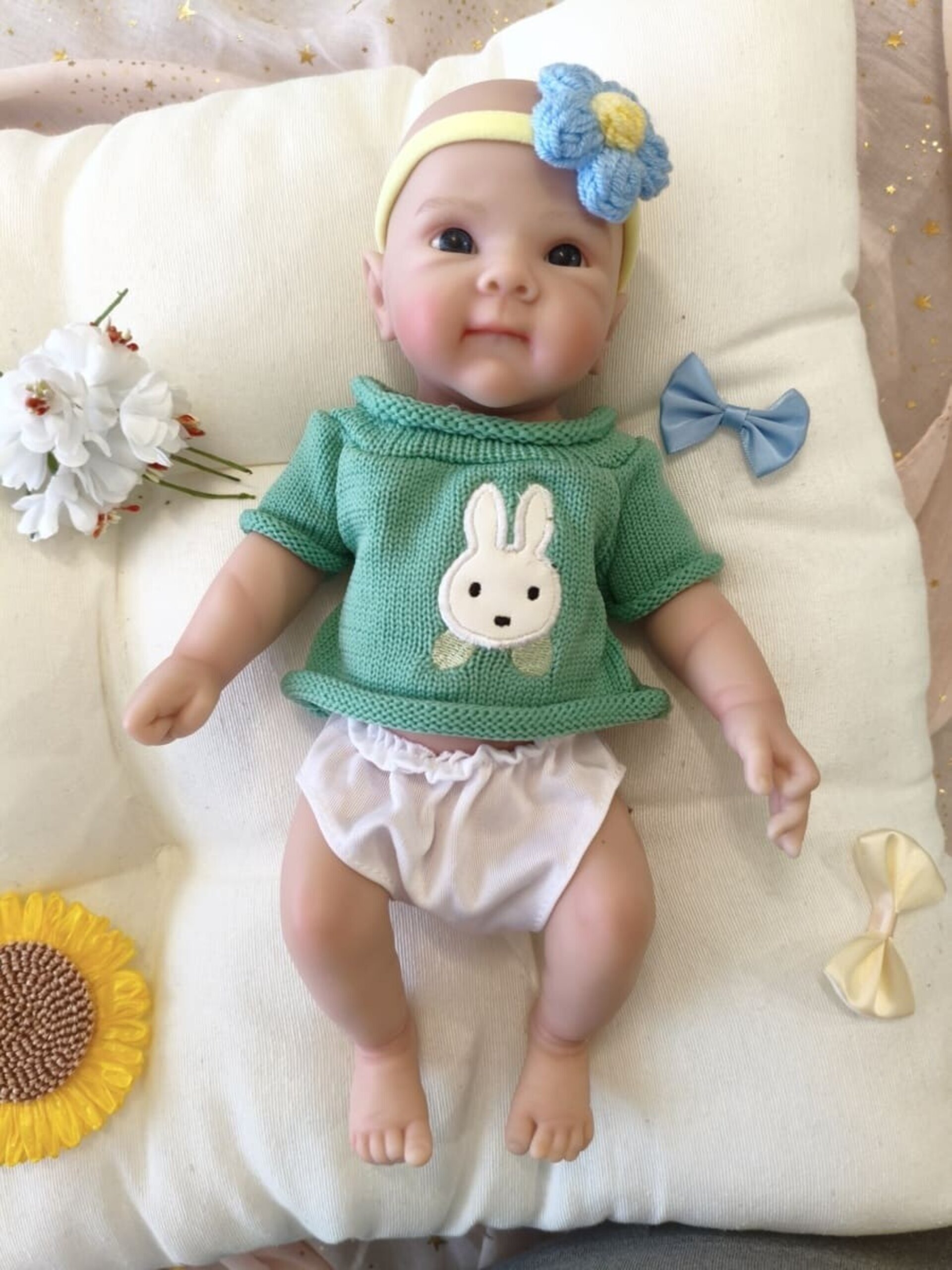 Bebé Reborn Eloy - 30 cm de Silicona Blanda Realista - 1