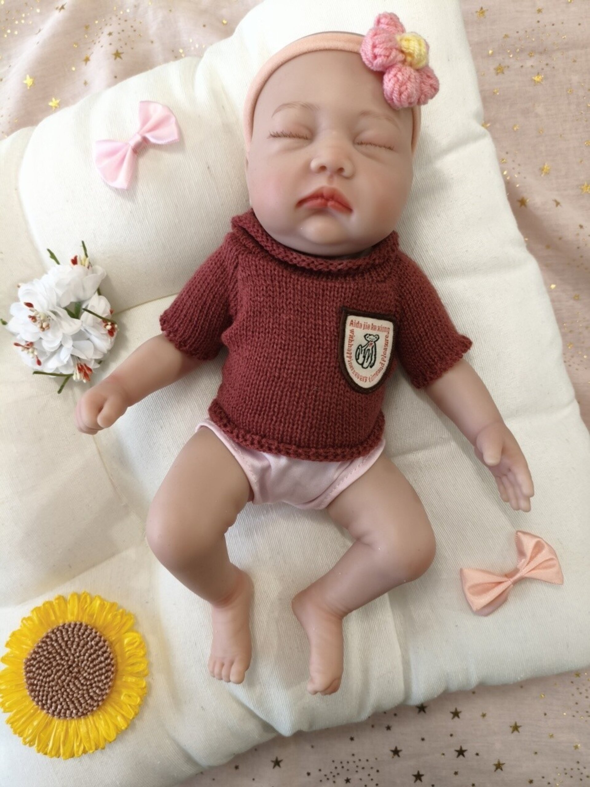 Bebé Reborn Naila - 30 cm de Silicona Blanda Realista - 2