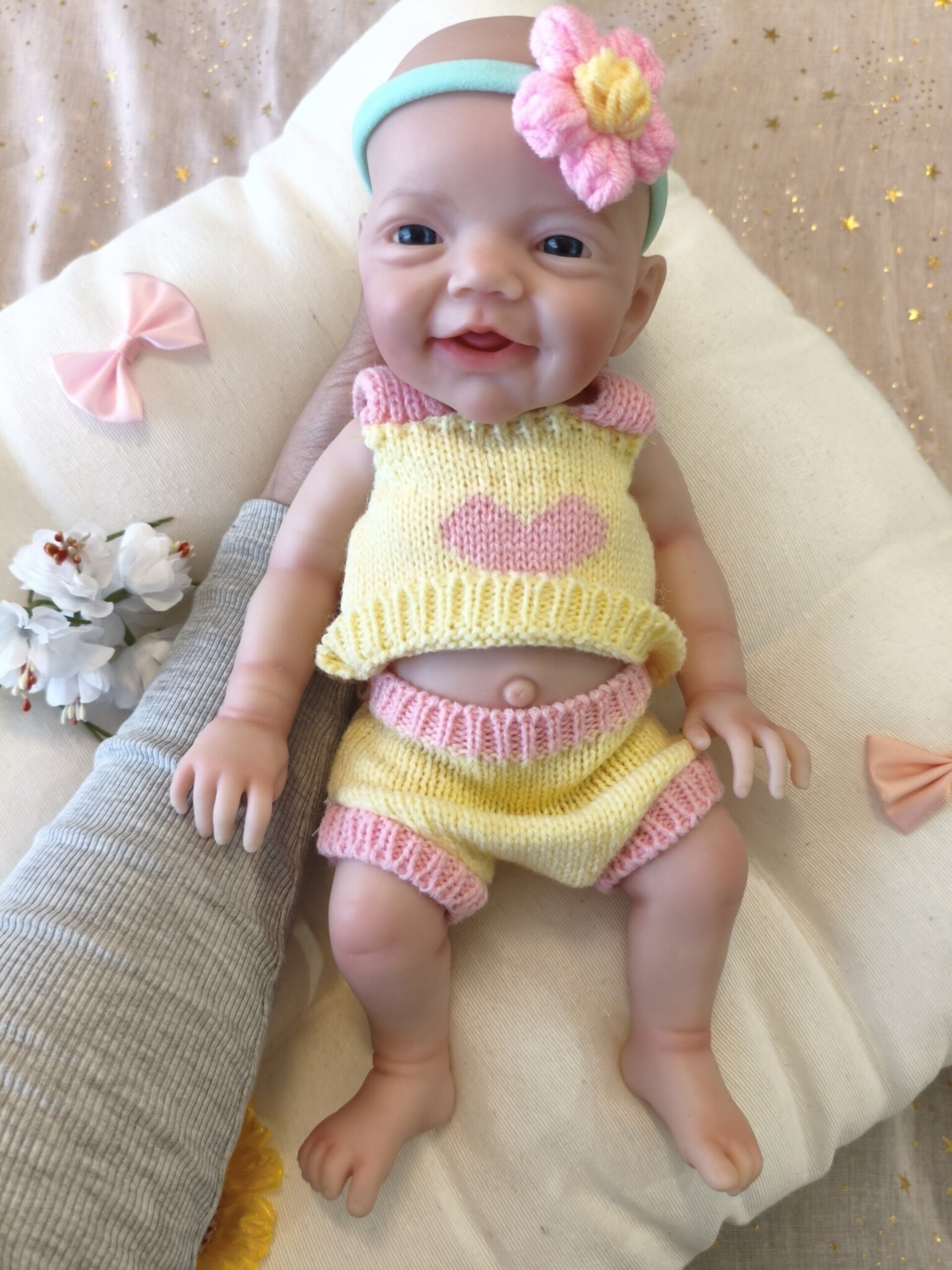 Bebé Reborn Lily - 30 cm de Silicona Blanda Realista - 2