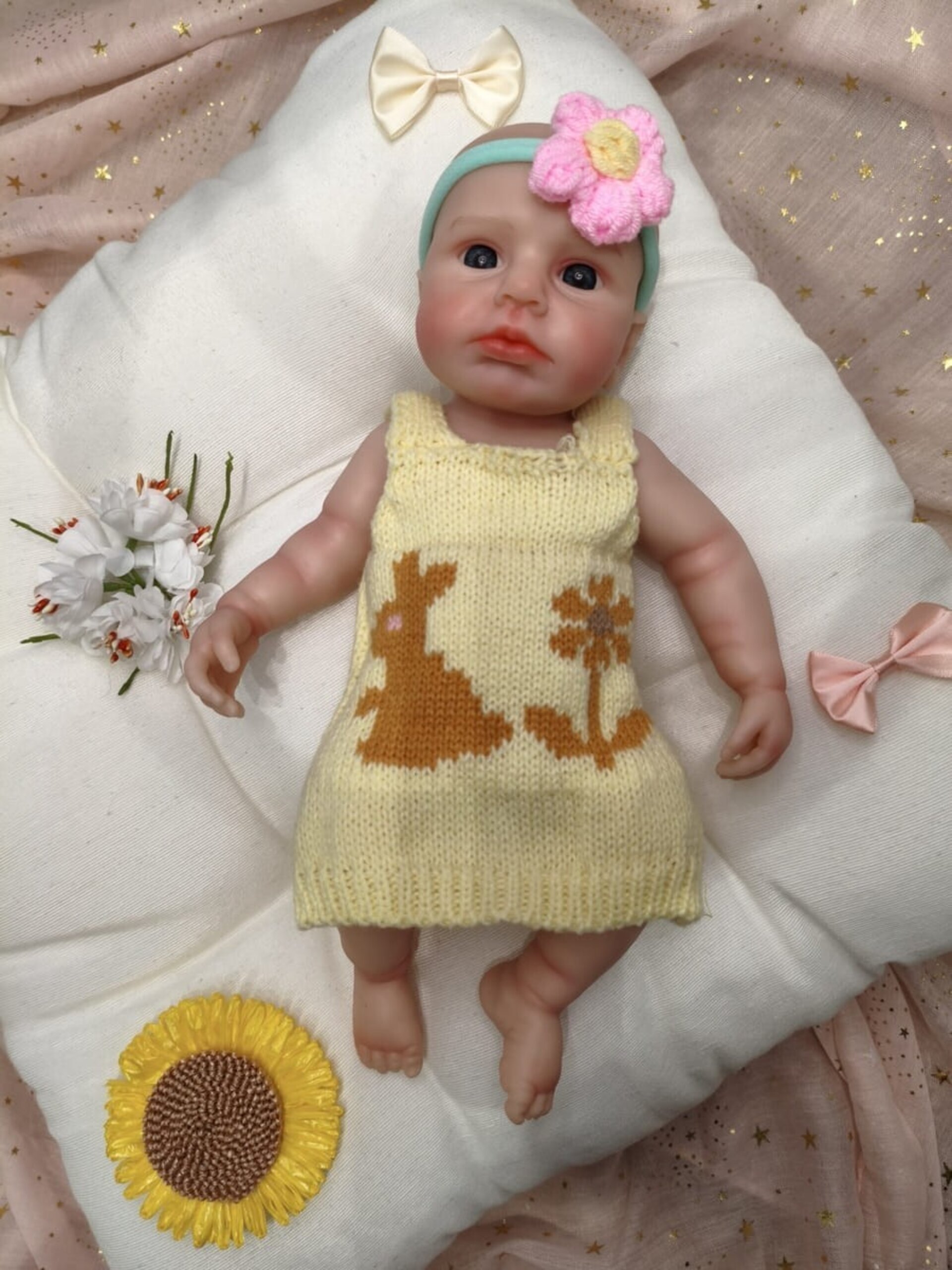 Bebé Reborn Alba - 30 cm de Silicona Blanda Realista - 1