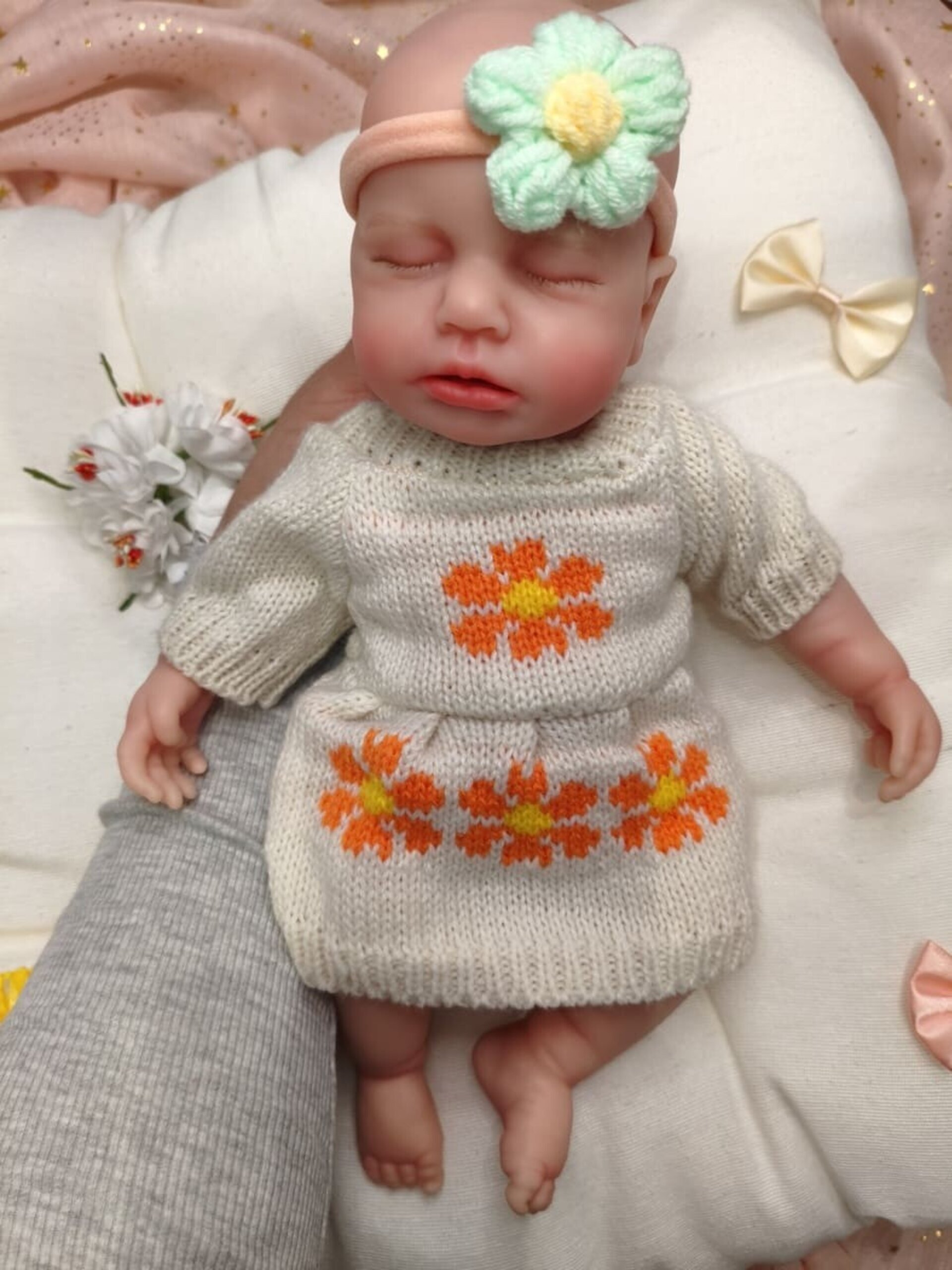 Bebé Reborn Alma - 30 cm de Silicona Blanda Realista - 5