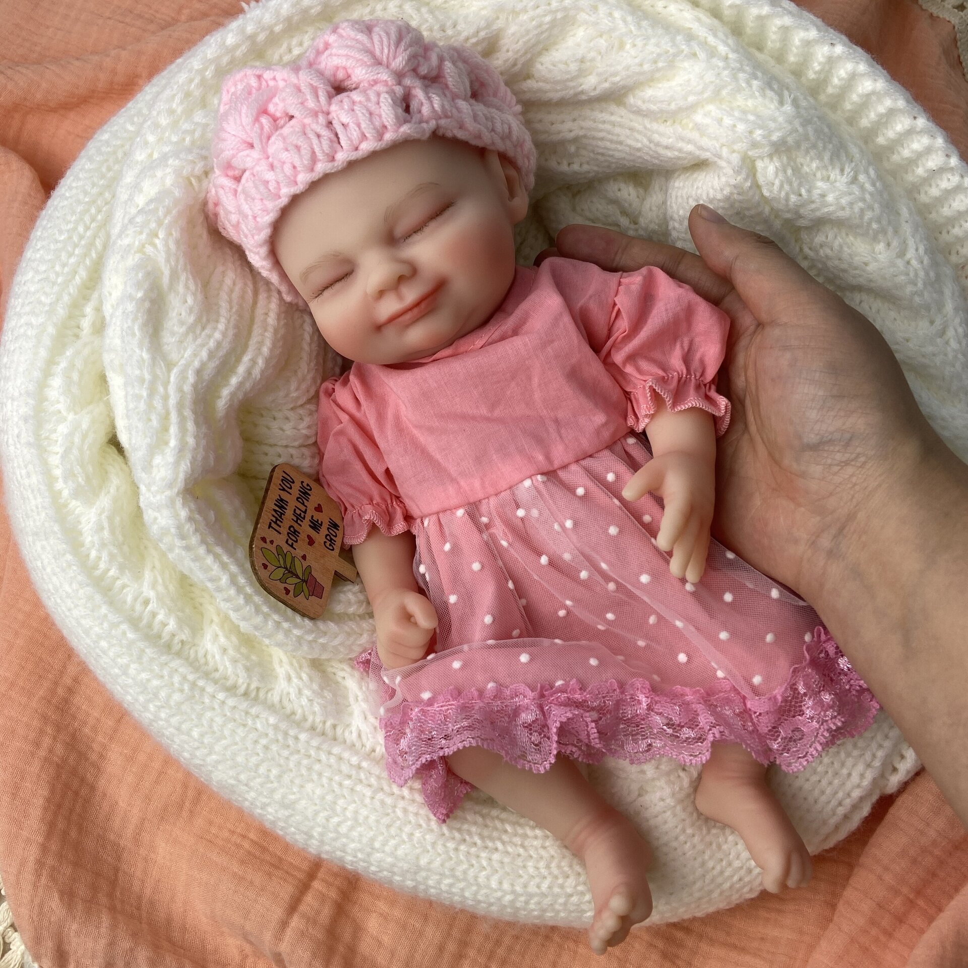 Bebé Reborn Iris - 30 cm de Silicona Blanda Realista - 2