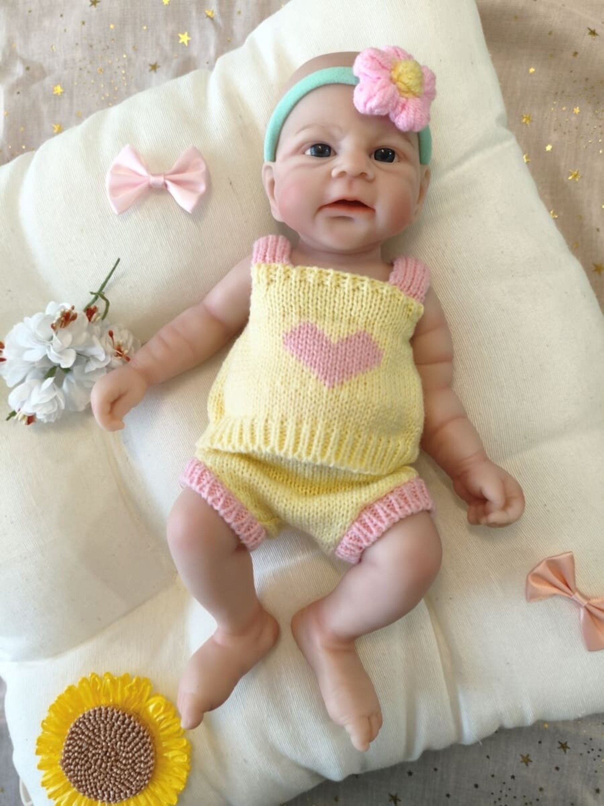 Bebé Reborn Maira - 30 cm de Silicona Blanda Realista - 1