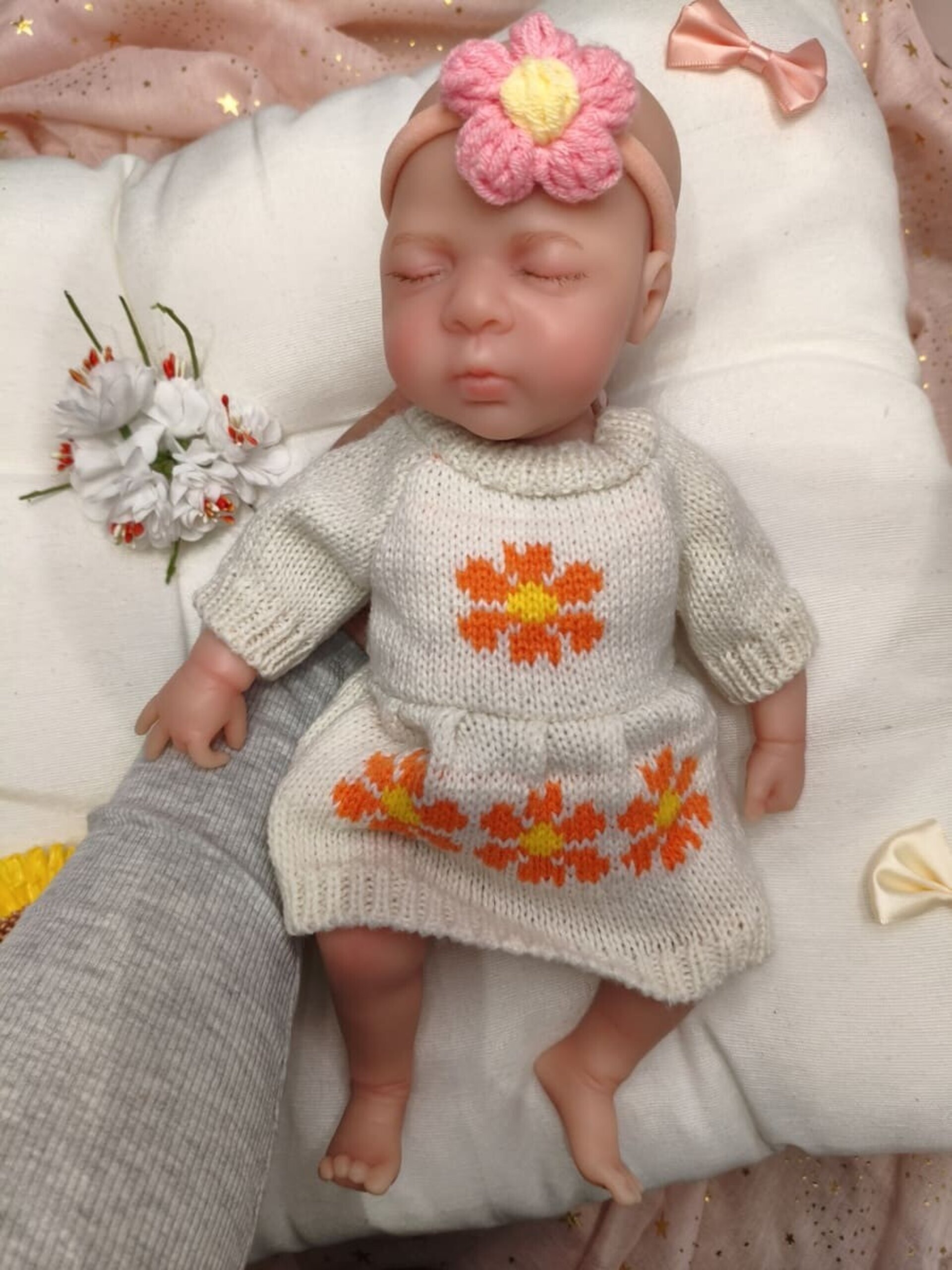 Bebé Reborn Gala - 30 cm de Silicona Blanda Realista - 3