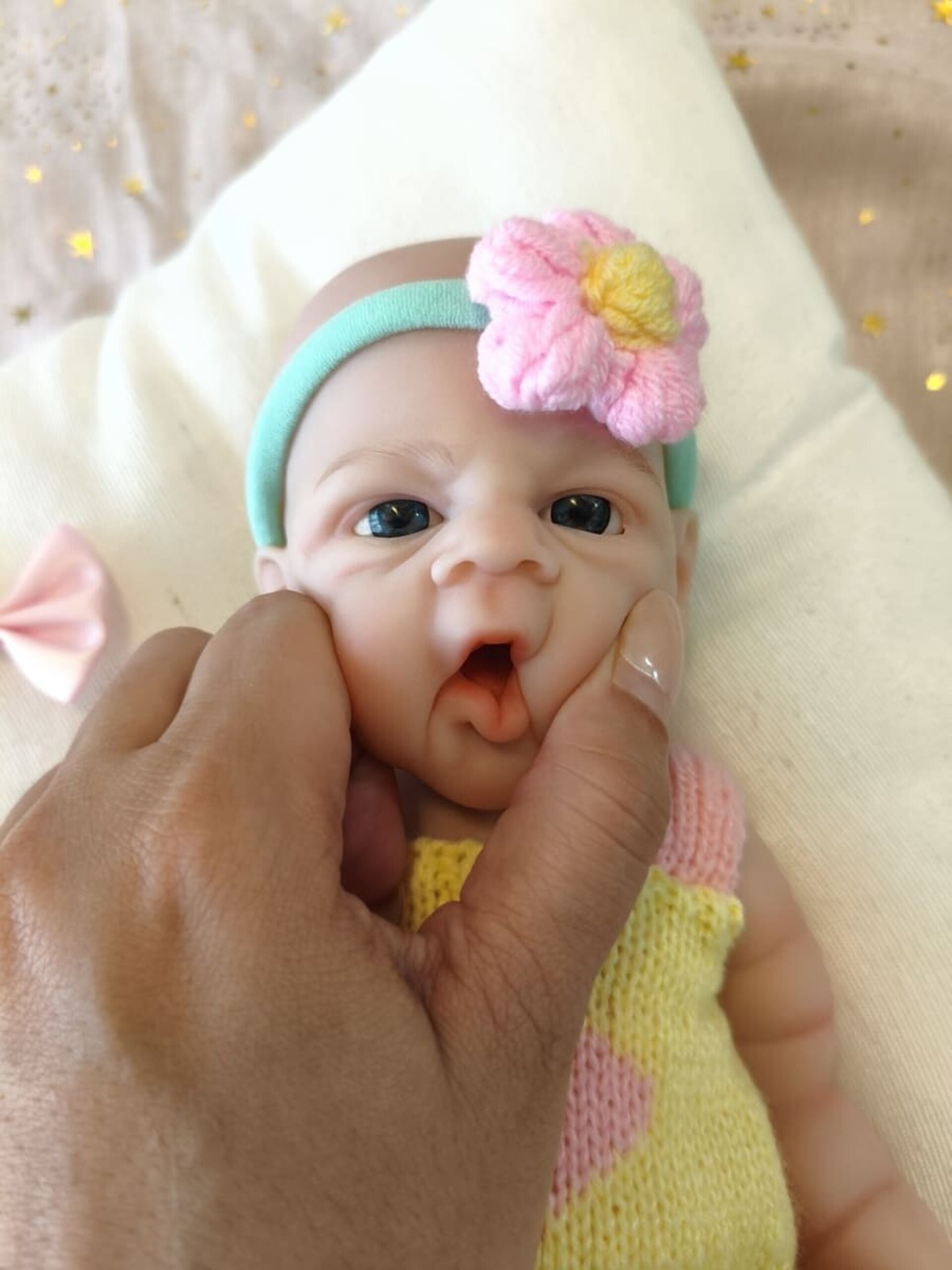 Bebé Reborn Maira - 30 cm de Silicona Blanda Realista - 7