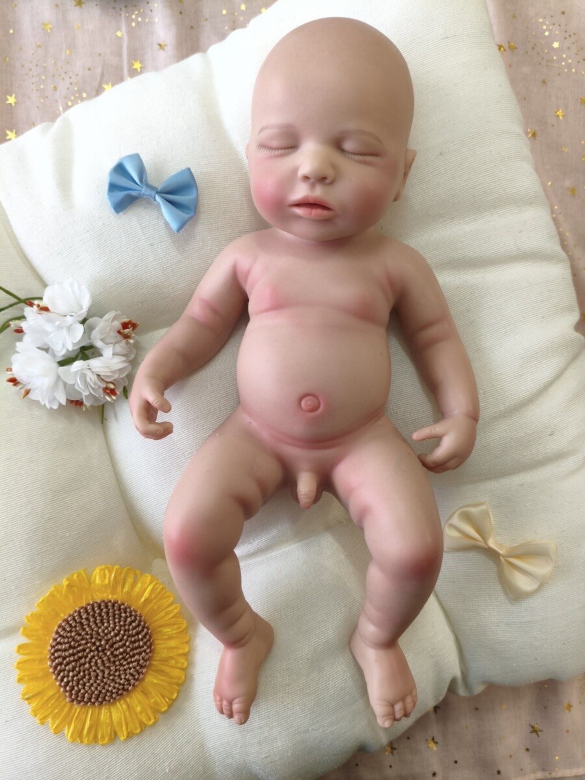 Bebé Reborn Enzo - 30 cm de Silicona Blanda Realista - 8