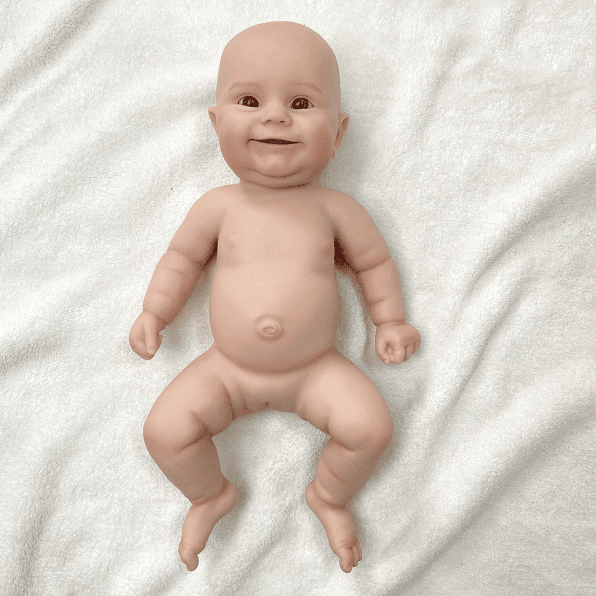 Bebé Reborn Aura - 30 cm de Silicona Blanda Realista - 9