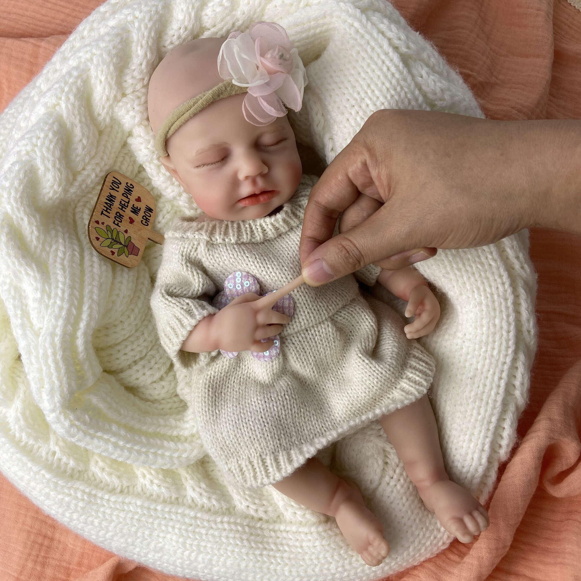 Bebé Reborn Sira - 30 cm de Silicona Blanda Realista - 2