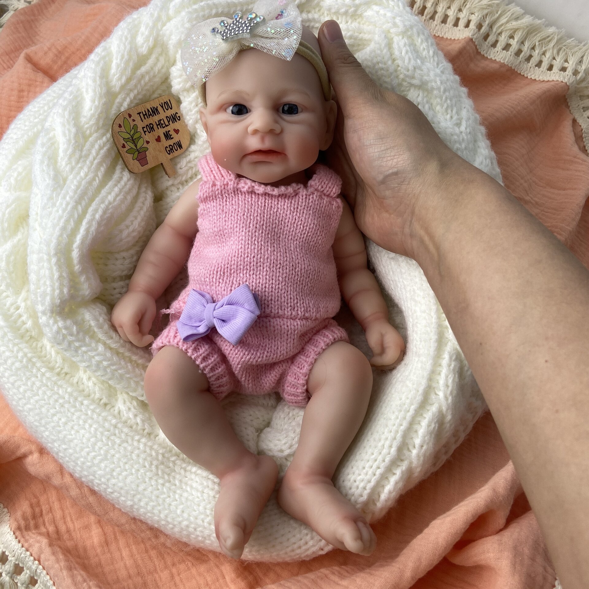 Bebé Reborn Mara - 30 cm de Silicona Blanda Realista - 2