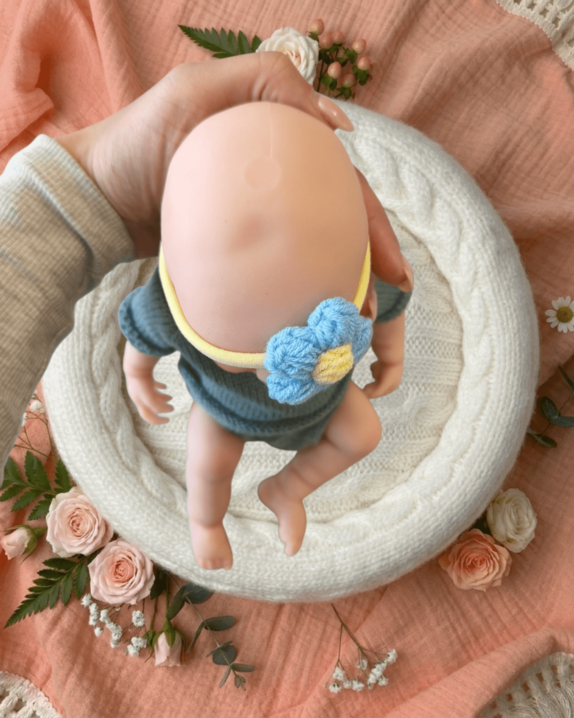 Bebé Reborn Lucas - 30 cm de Silicona Blanda Realista - 7