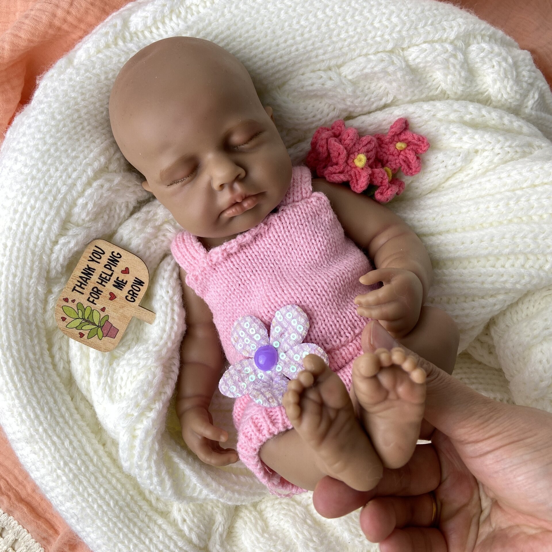 Bebé Reborn Lucas - 30 cm de Silicona Blanda Realista - 4