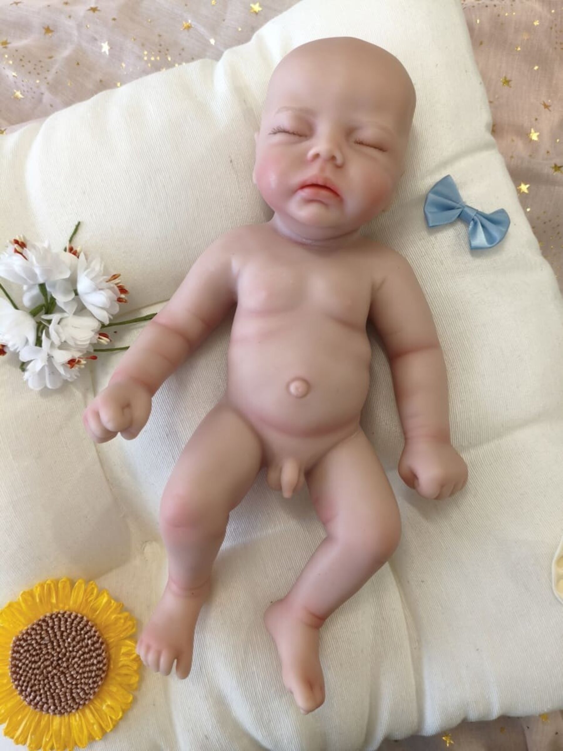 Bebé Reborn Nico - 30 cm de Silicona Blanda Realista - 9