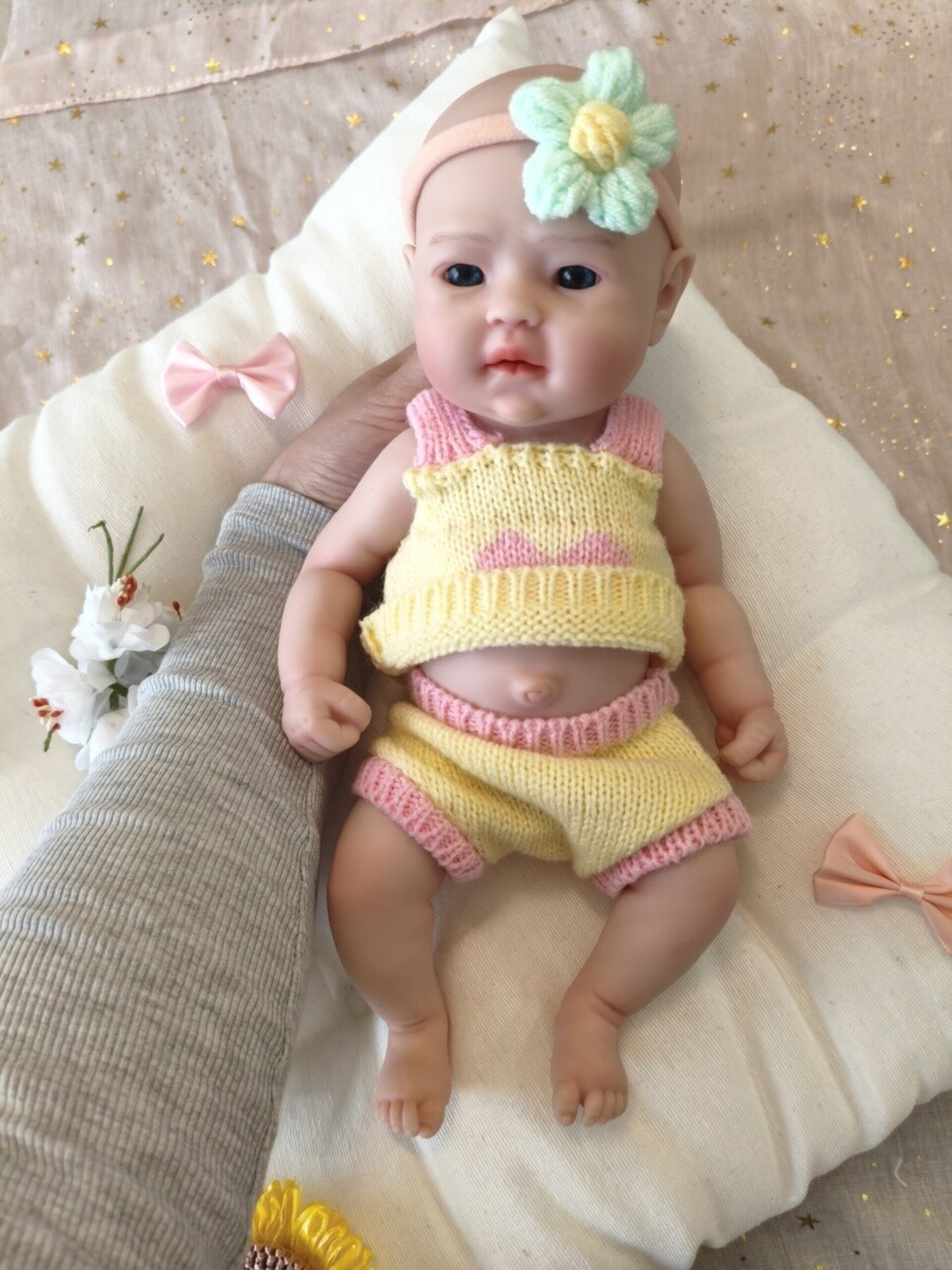 Bebé Reborn Camila - 30 cm de Silicona Blanda Realista - 5