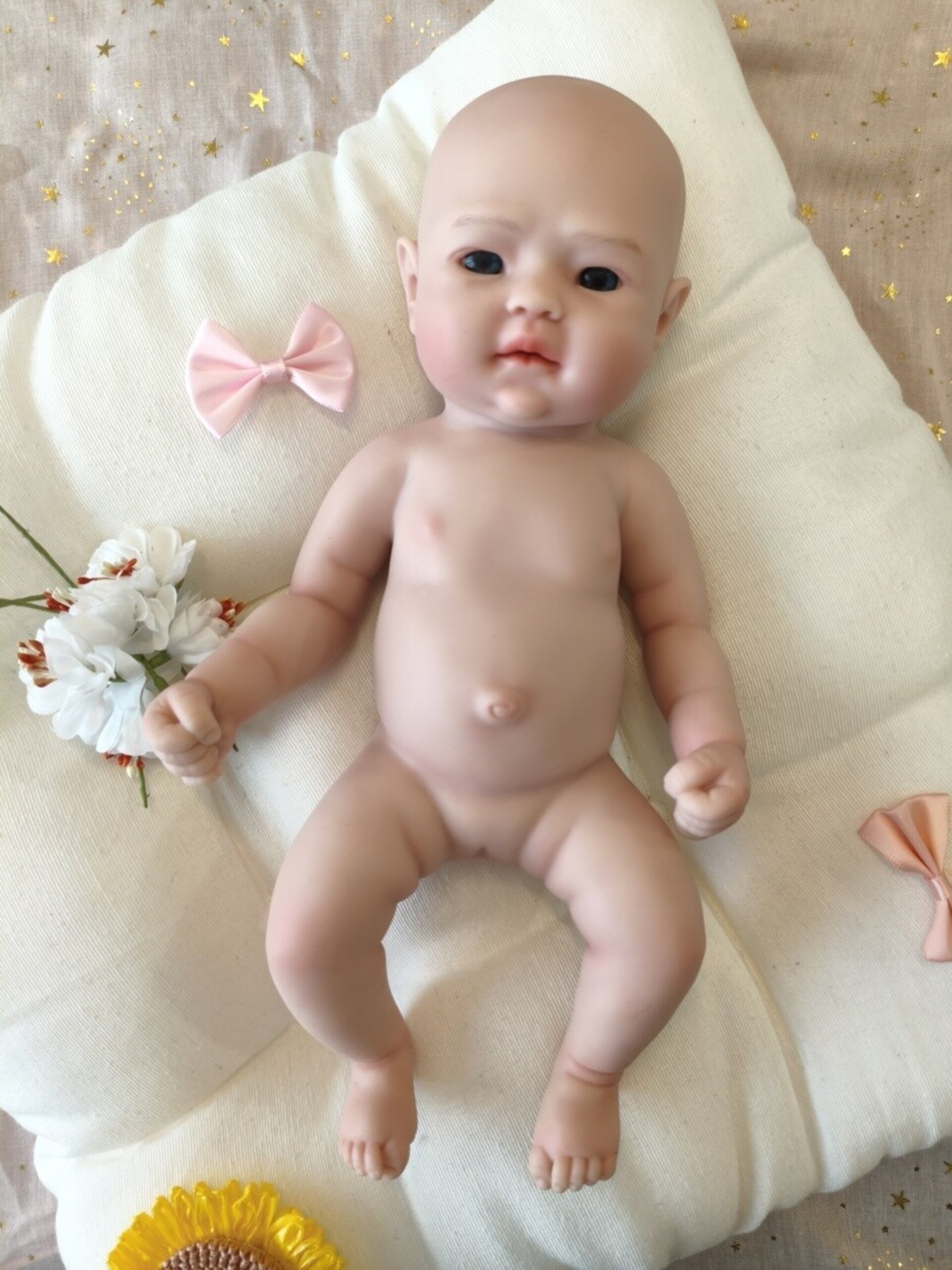 Bebé Reborn Camila - 30 cm de Silicona Blanda Realista - 9