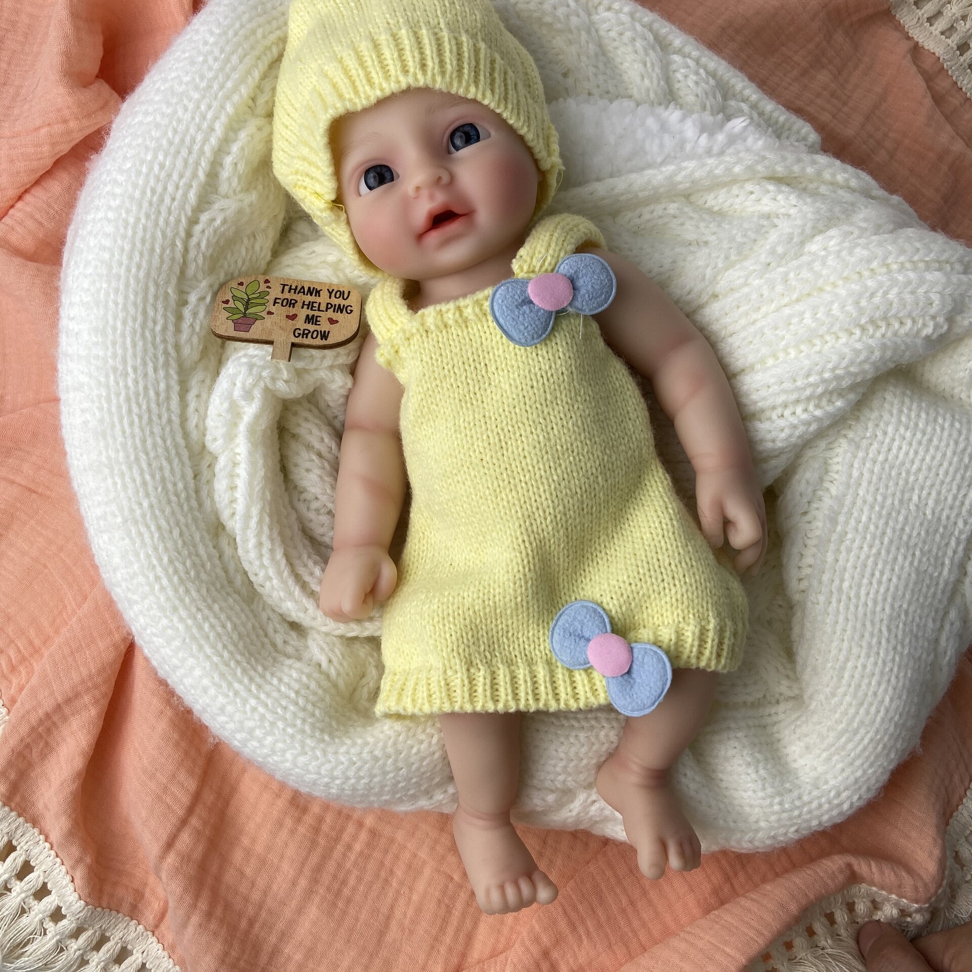 Bebé Reborn Irene - 30 cm de Silicona Blanda Realista - 2