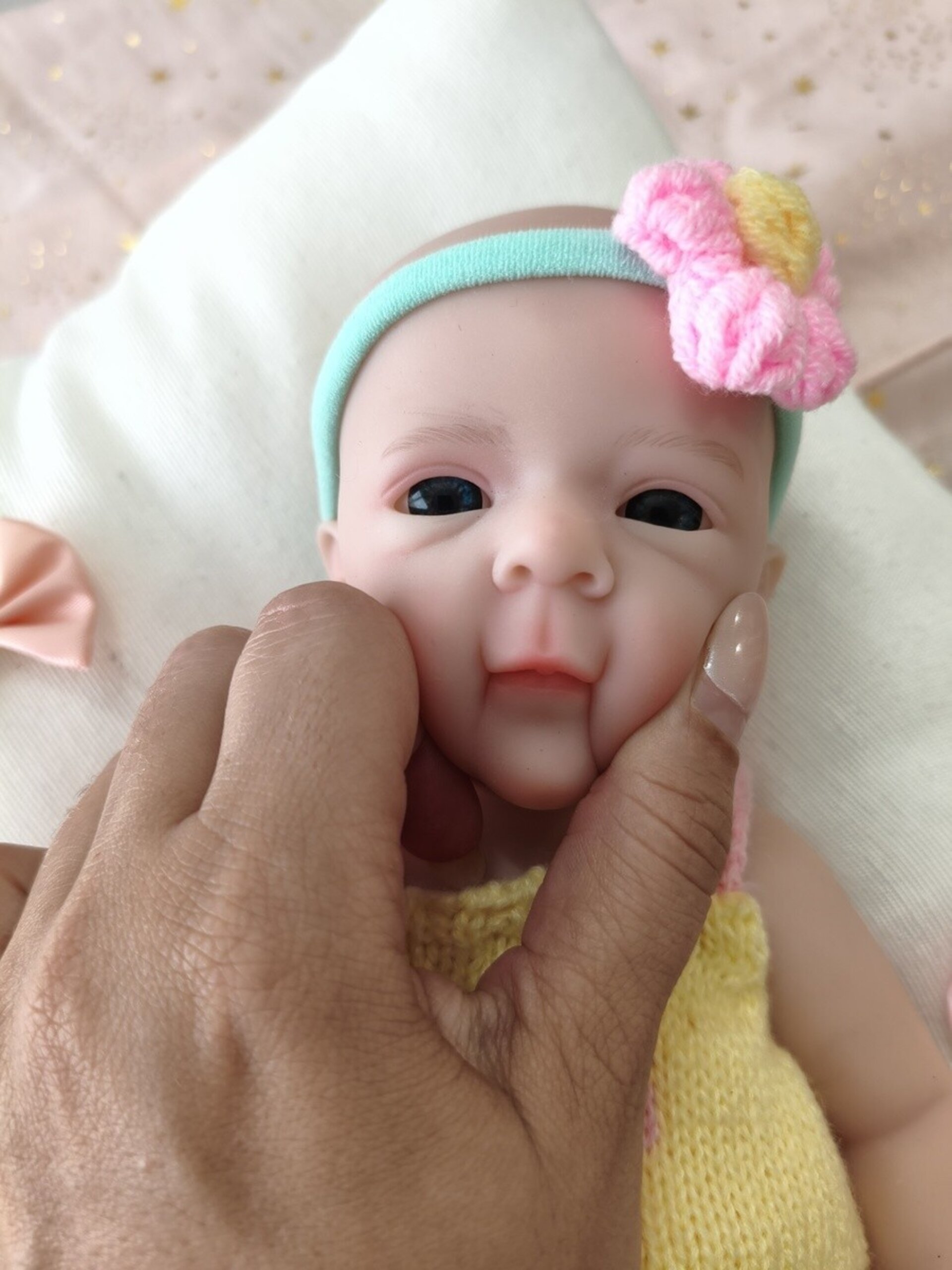 Bebé Reborn Zaira - 30 cm de Silicona Blanda Realista - 7