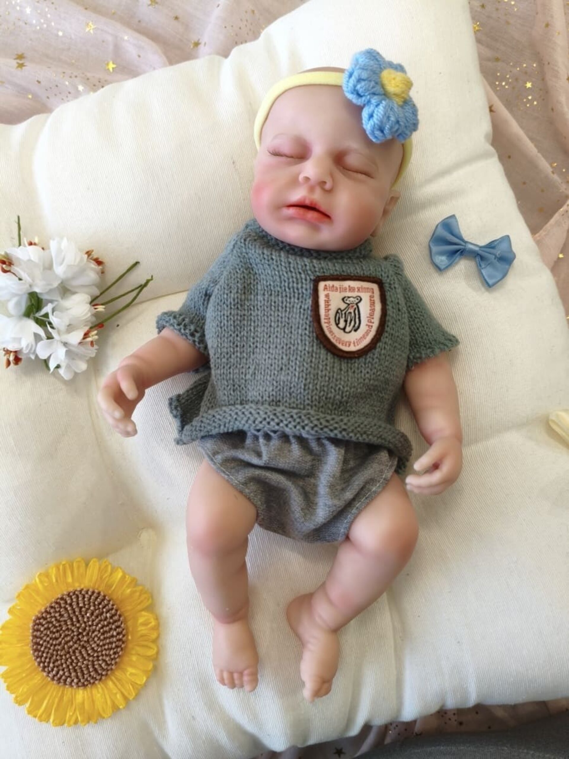 Bebé Reborn Lucas - 30 cm de Silicona Blanda Realista - 1