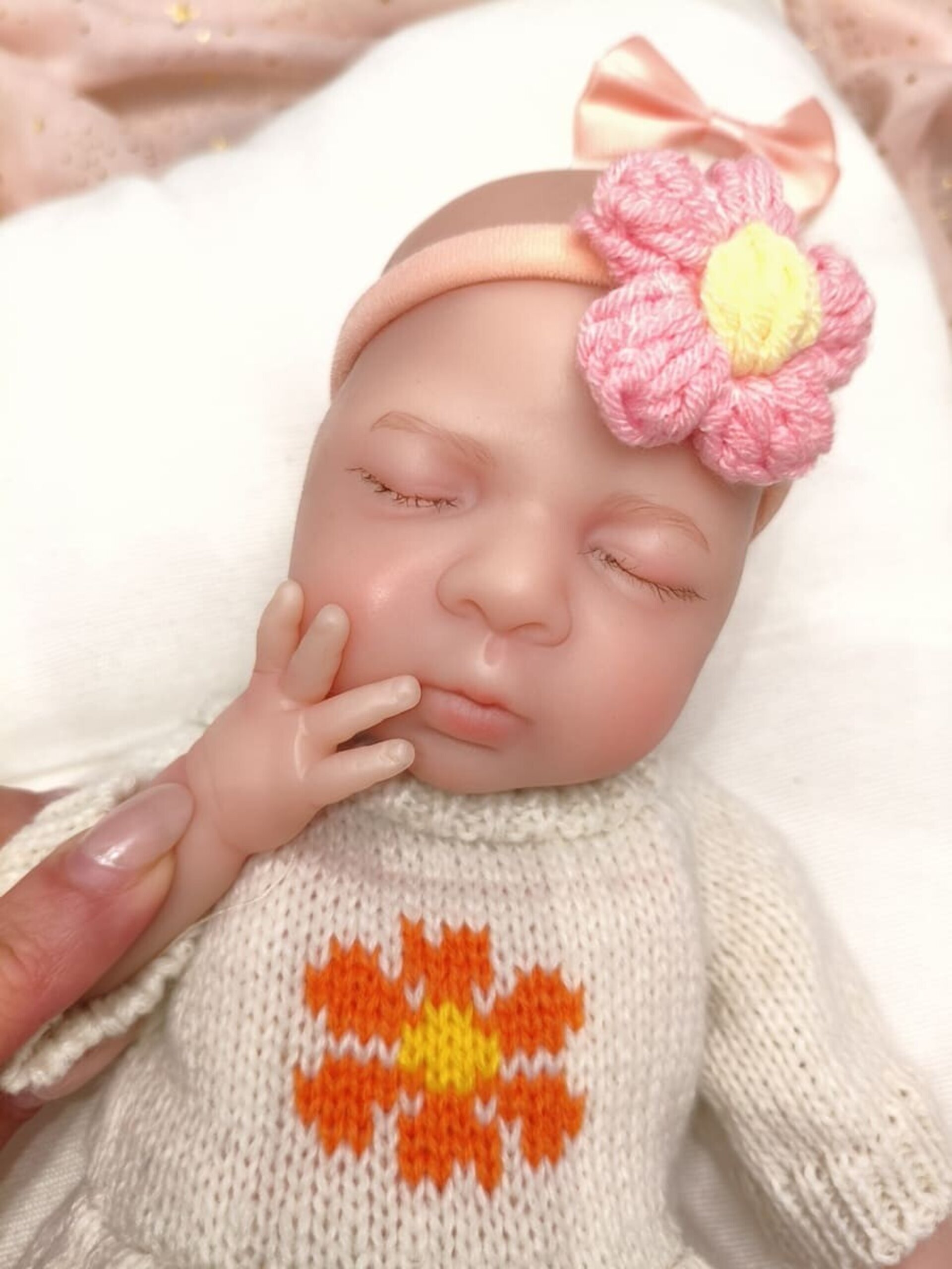 Bebé Reborn Gala - 30 cm de Silicona Blanda Realista - 7