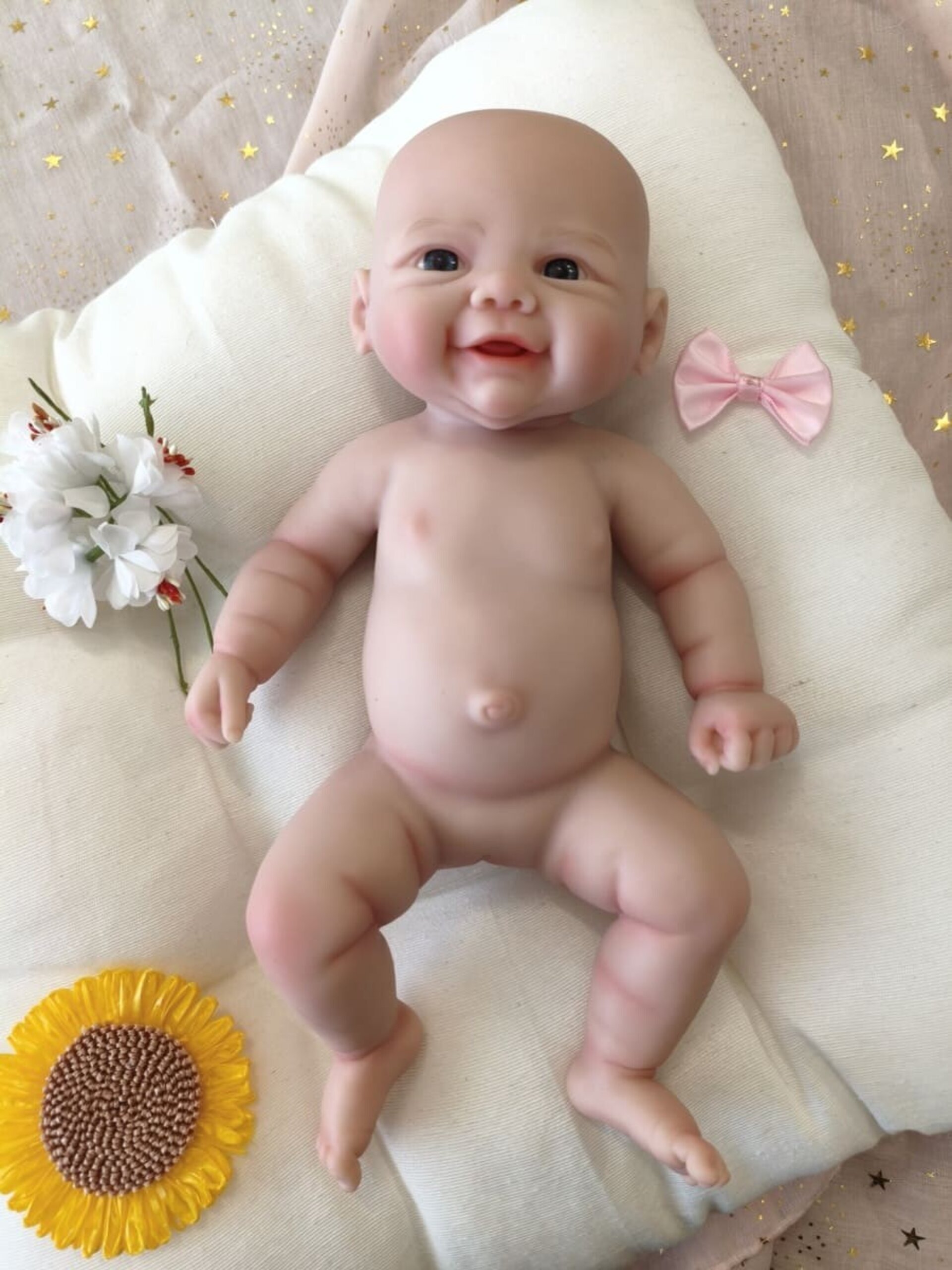 Bebé Reborn Sira - 30 cm de Silicona Blanda Realista - 8