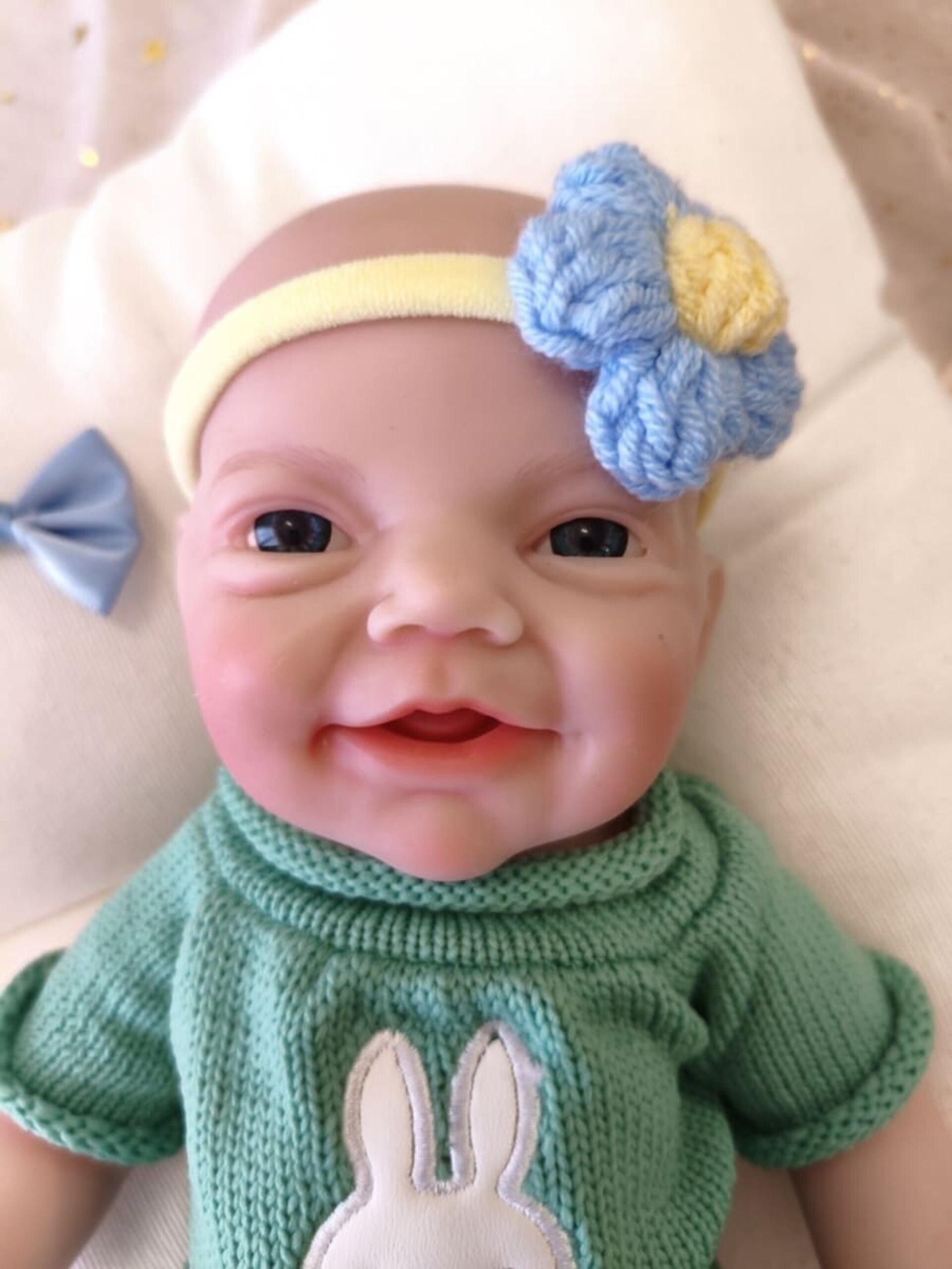 Bebé Reborn Alan - 30 cm de Silicona Blanda Realista - 7