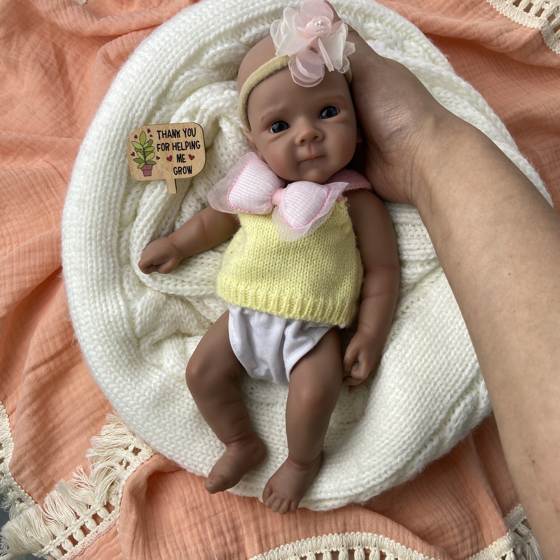 Bebé Reborn Melisa - 30 cm de Silicona Blanda Realista - 3