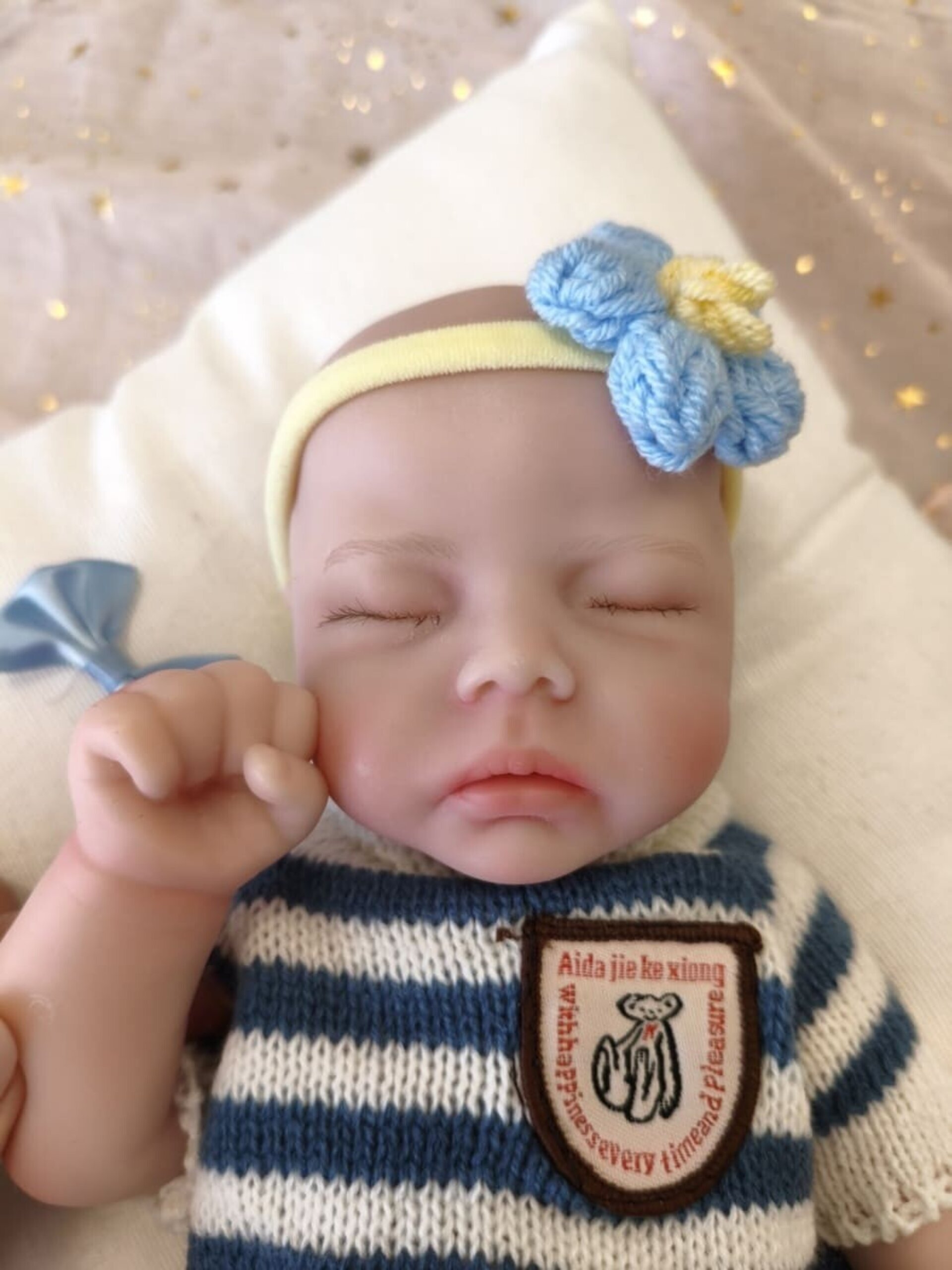 Bebé Reborn Nico - 30 cm de Silicona Blanda Realista - 7